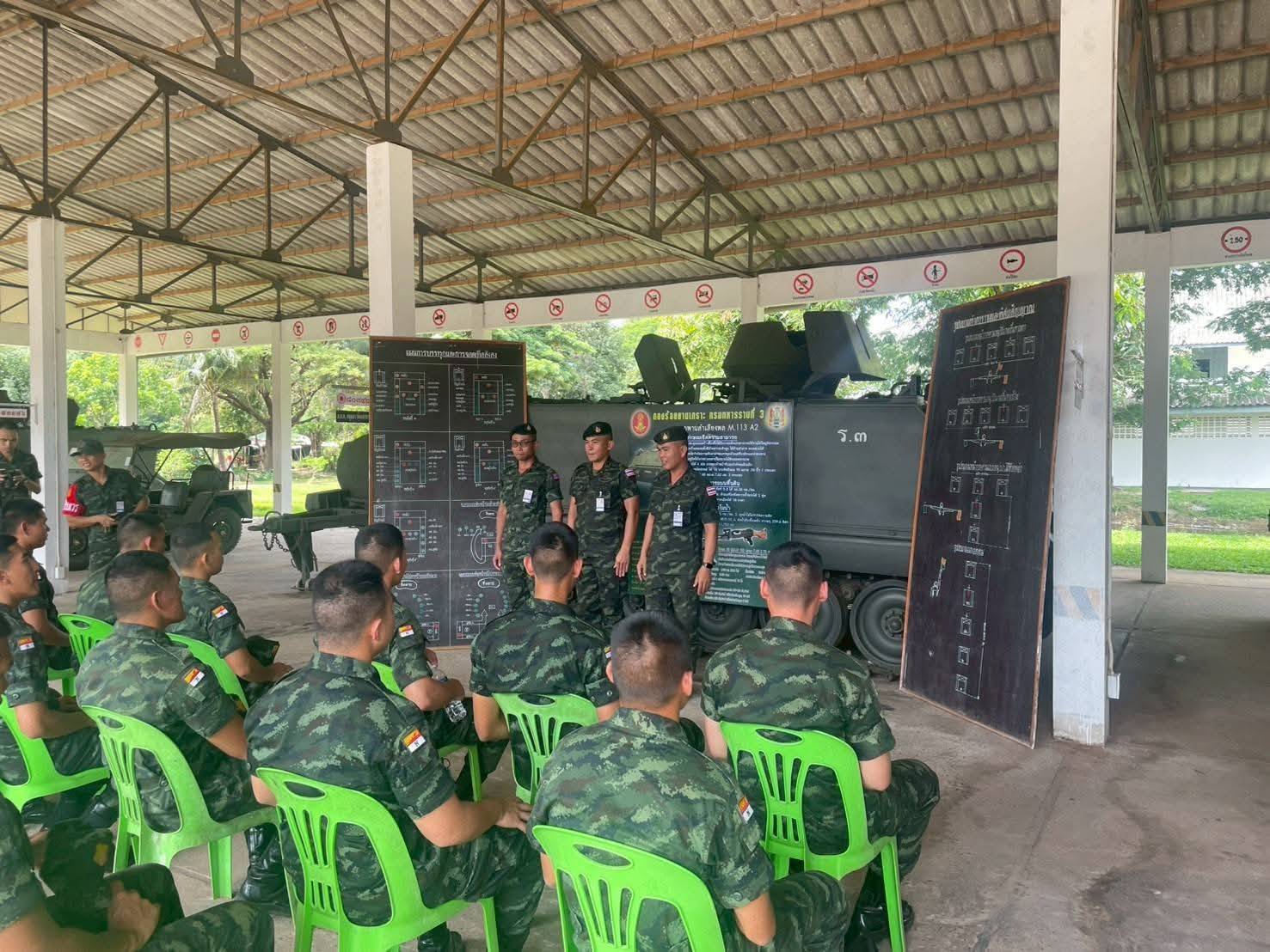 นนร.ชั้นปีที่ 5 ปฏิบัติหน้าที่ตามเหล่าที่ได้รับเลือกราชการ พื้นที่ ทภ.2