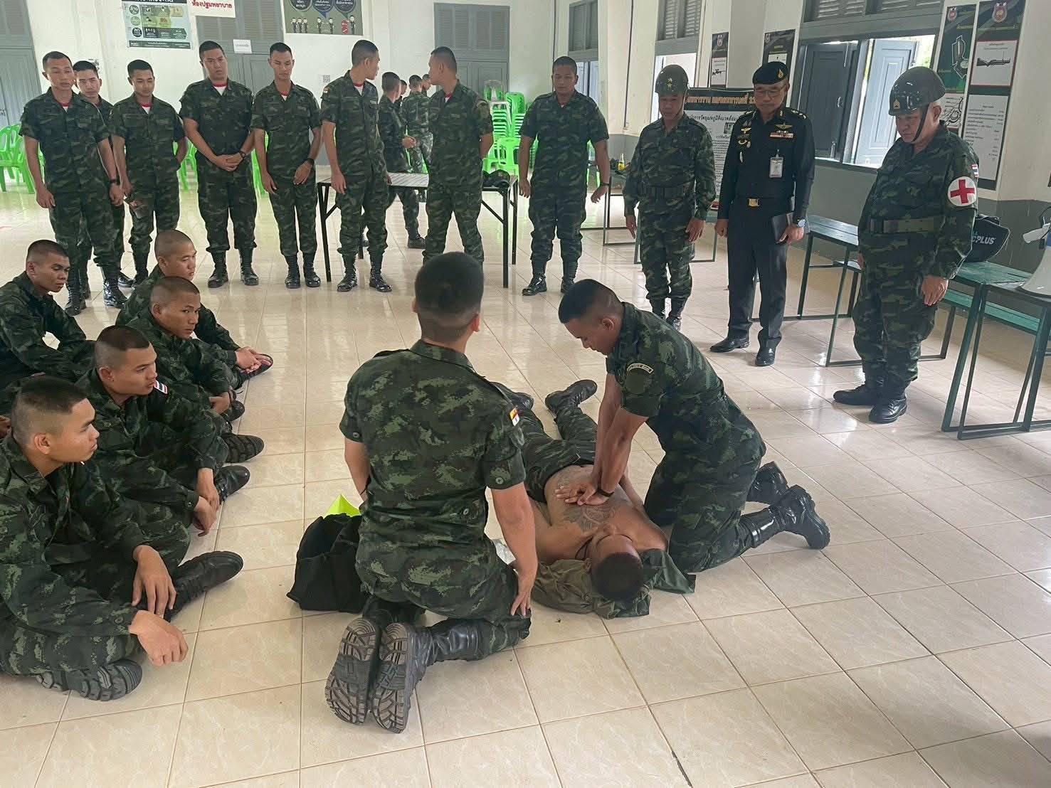 นนร.ชั้นปีที่ 5 ปฏิบัติหน้าที่ตามเหล่าที่ได้รับเลือกราชการ พื้นที่ ทภ.2