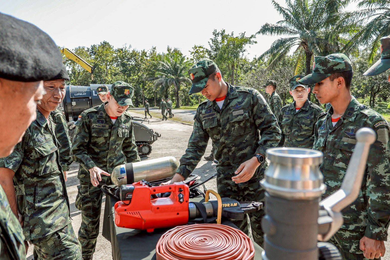 นนร.ชั้นปีที่ 5 ปฏิบัติหน้าที่ตามเหล่าที่ได้รับเลือกราชการ พื้นที่ ทภ.2