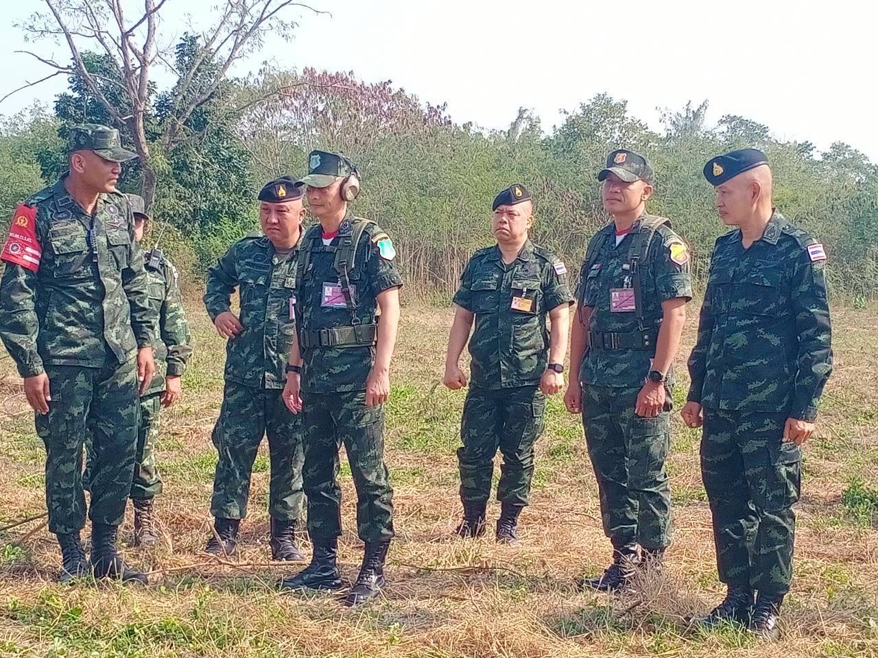 นนร.ชั้นปีที่ 1 รุ่นที่ 77 ฝึกภาคสนาม วิชาอาวุธประจำกาย ณ ศร. จว.ป.ข. ทำการฝึกถอดประกอบ การใช้และแก้ไขเหตุติดขัดอาวุธ ปพ.ขนาด 9 มม.เจริโก้, ปลย.ขนาด 5.56 มม.M16A4, ปลก.มินิมิ,ปลก.เนเกฟ, เครื่องยิงจรวด RPG-7 และ ปก.38