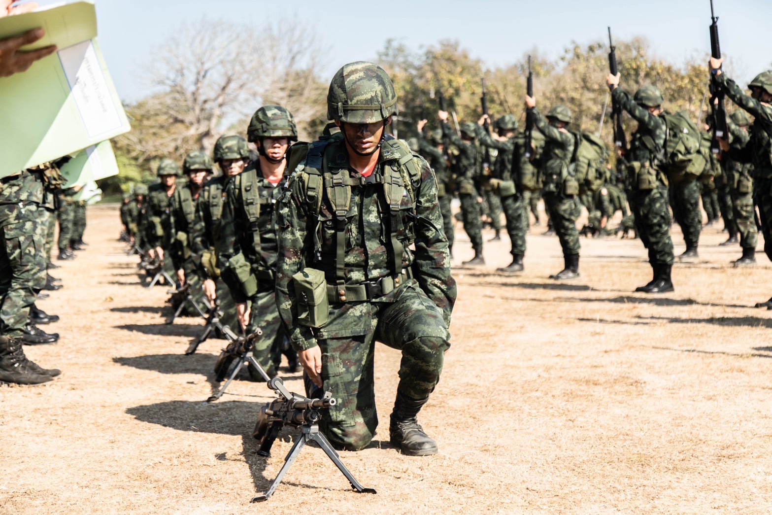 20 ม.ค. - 1 ก.พ. 69 นนร. ชั้นปีที่ 2 รุ่นที่ 76 ฝึกภาคสนาม วิชาการฝึกยุทธวิธีทหารราบระดับหมู่ ณ ร.14. จว.ต.ก ทำการฝึกในที่ตั้งและนอกที่ตั้ง 5 สถานี พร้อมฝึกเวลากลางคืน 2 สถานี