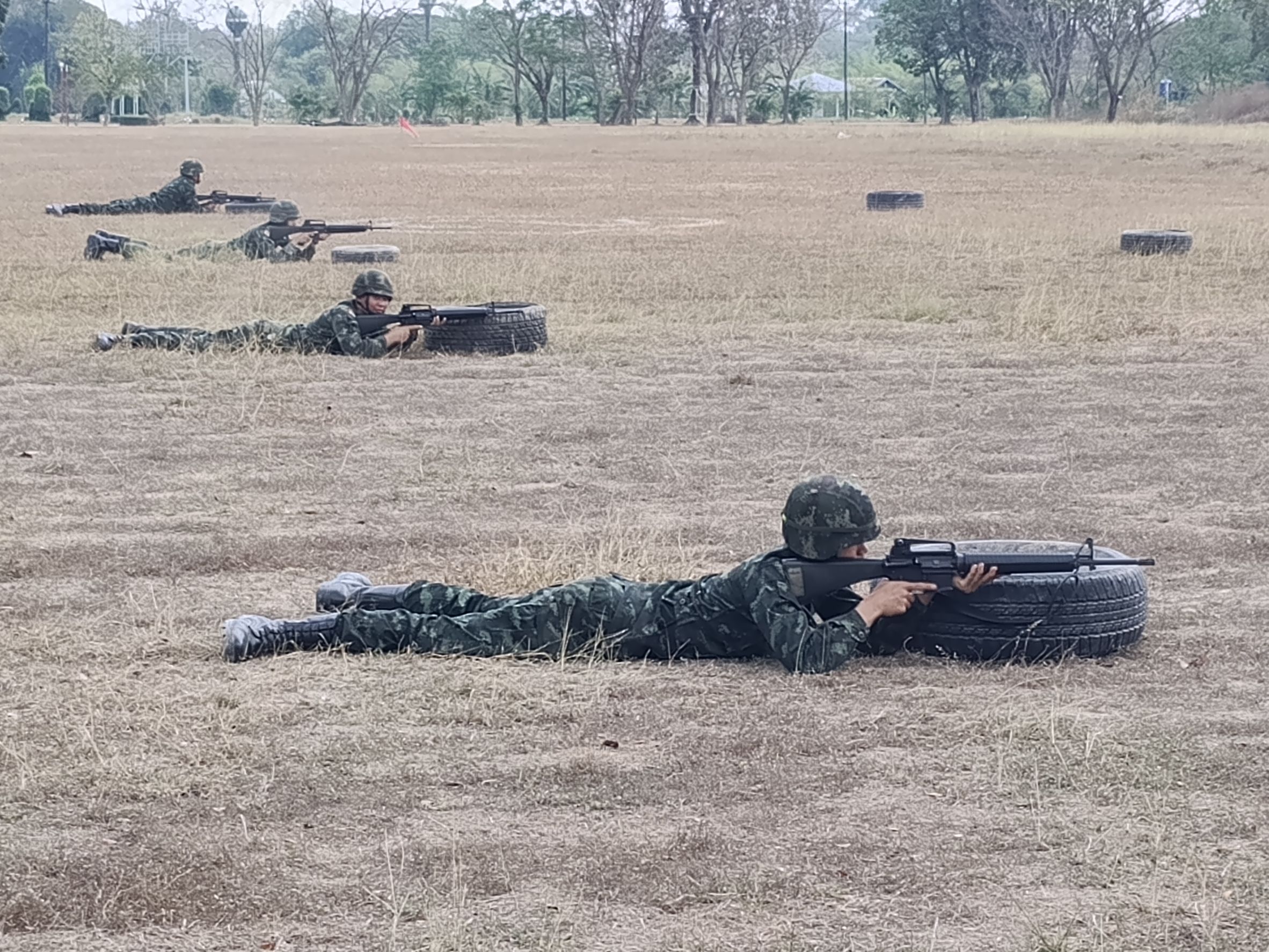 ส่วนวิชาทหาร โรงเรียนนายร้อยพระจุลจอมเกล้า ทำการฝึกเพิ่มพูนทักษะทางด้านวิชาทหารให้กับ นนร.ชั้นปีที่ 1 รุ่นที่ 77 ประจำปีการศึกษา 2568 ตั้งแต่ห้วงวันที่ 2 - 20 ก.พ. 69