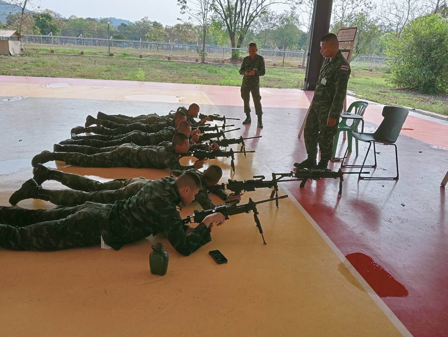 ส่วนวิชาทหาร โรงเรียนนายร้อยพระจุลจอมเกล้า ทำการฝึกเพิ่มพูนทักษะทางด้านวิชาทหารให้กับ นนร.ชั้นปีที่ 1 รุ่นที่ 77 ประจำปีการศึกษา 2568 ตั้งแต่ห้วงวันที่ 2 - 20 ก.พ. 69