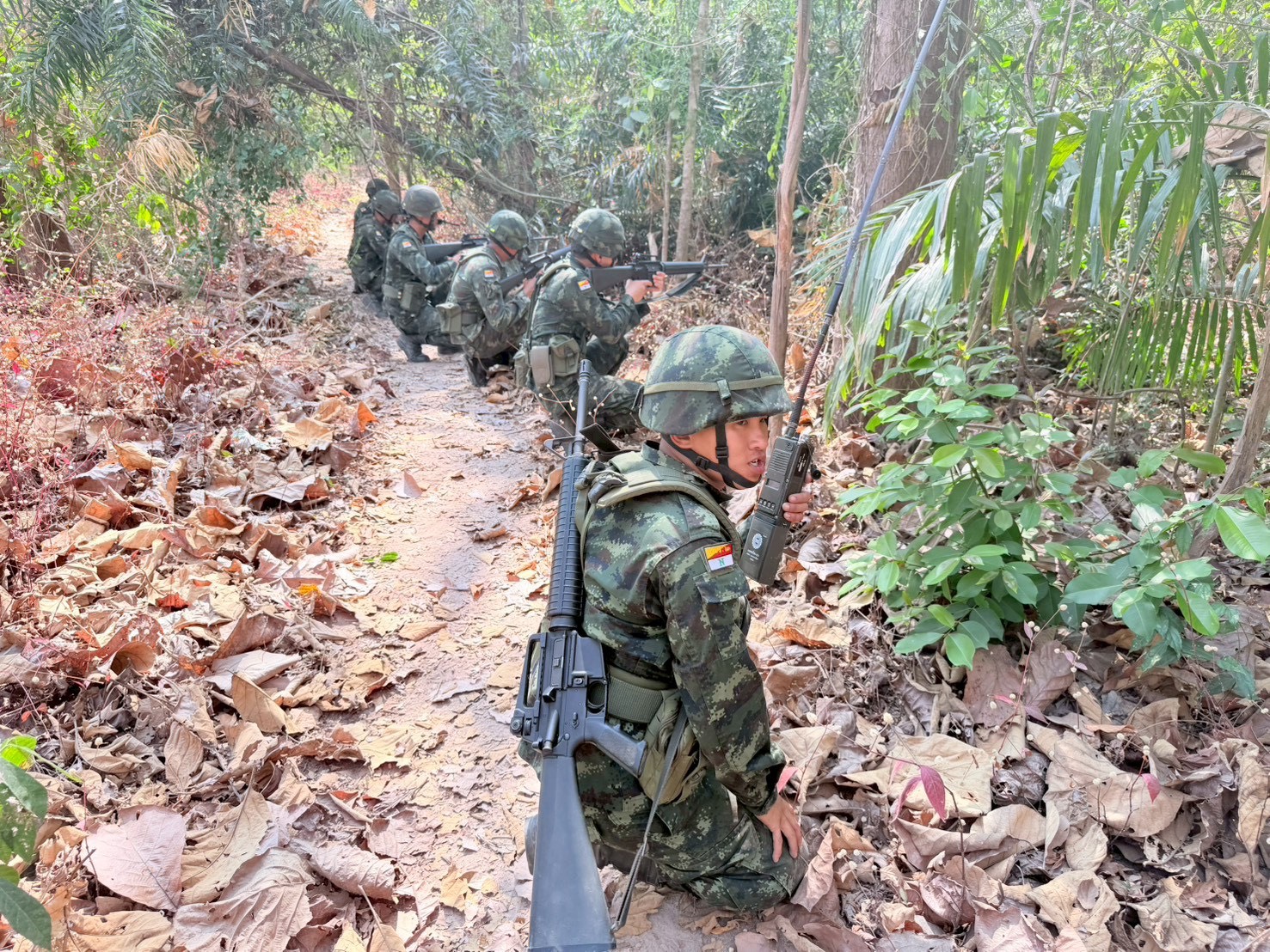 ส่วนวิชาทหาร โรงเรียนนายร้อยพระจุลจอมเกล้า ทำการฝึกเพิ่มพูนทักษะทางด้านวิชาทหารให้กับ นนร.ชั้นปีที่ 2 รุ่นที่ 76 ประจำปีการศึกษา 2568 ตั้งแต่ห้วงวันที่ 2 - 20 ก.พ. 69
