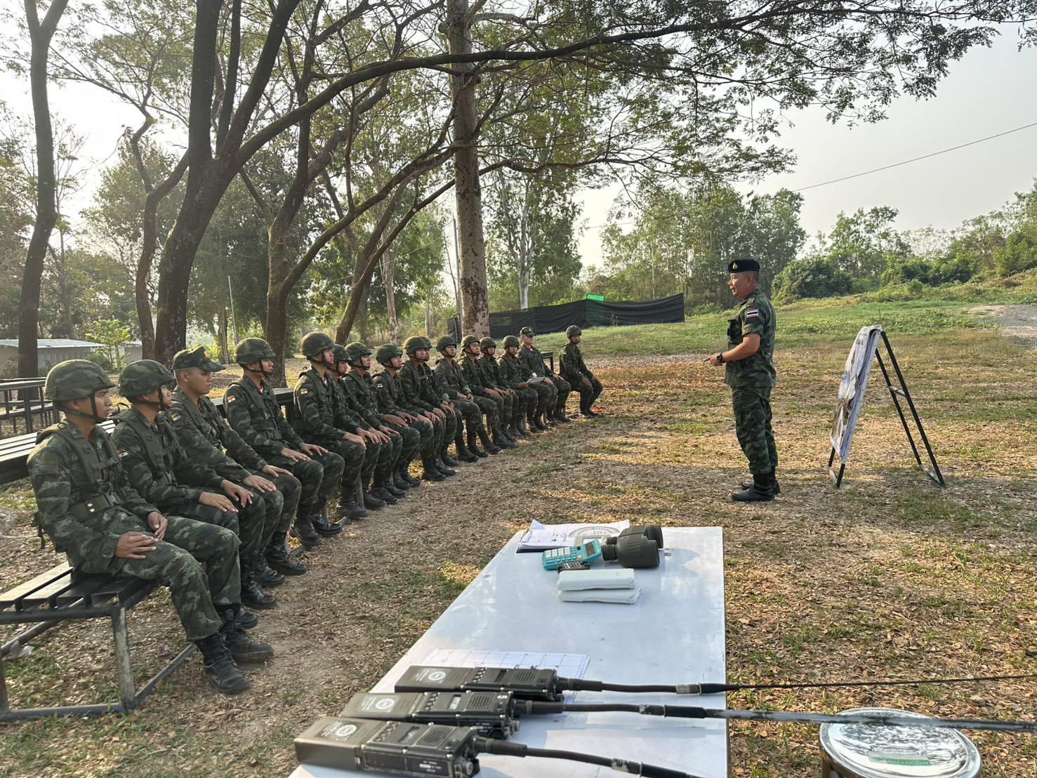 ส่วนวิชาทหาร โรงเรียนนายร้อยพระจุลจอมเกล้า ทำการฝึกเพิ่มพูนทักษะทางด้านวิชาทหารให้กับ นนร.ชั้นปีที่ 2 รุ่นที่ 76 ประจำปีการศึกษา 2568 ตั้งแต่ห้วงวันที่ 2 - 20 ก.พ. 69