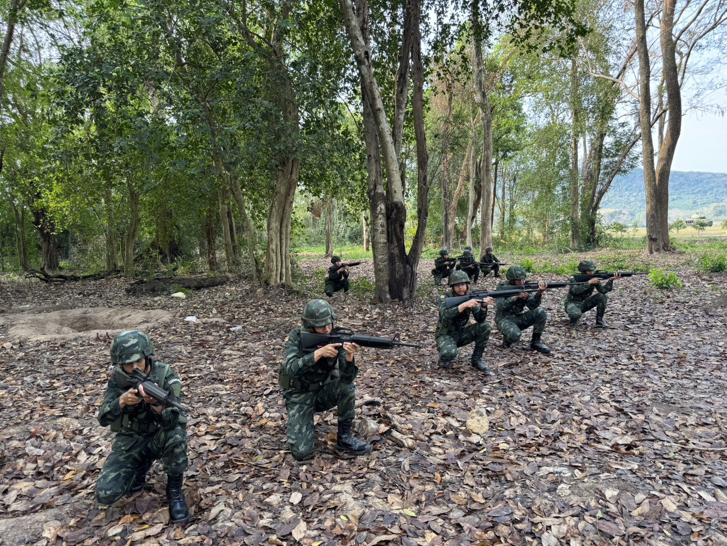 ส่วนวิชาทหาร โรงเรียนนายร้อยพระจุลจอมเกล้า ทำการฝึกเพิ่มพูนทักษะทางด้านวิชาทหารให้กับ นนร.ชั้นปีที่ 2 รุ่นที่ 76 ประจำปีการศึกษา 2568 ตั้งแต่ห้วงวันที่ 2 - 20 ก.พ. 69