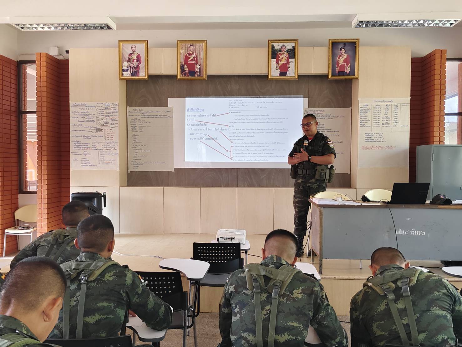 ส่วนวิชาทหาร โรงเรียนนายร้อยพระจุลจอมเกล้า ทำการฝึกเพิ่มพูนทักษะทางด้านวิชาทหารให้กับ นนร.ชั้นปีที่ 3 รุ่นที่ 75 ประจำปีการศึกษา 2568 ตั้งแต่ห้วงวันที่ 2 - 20 ก.พ. 69