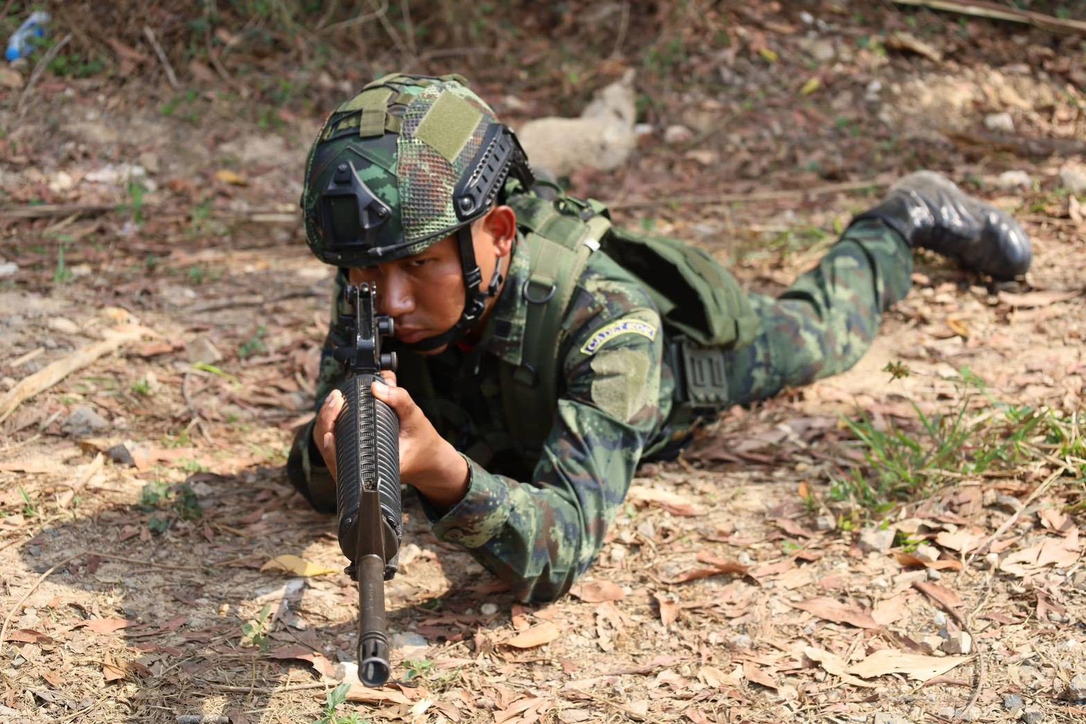 ส่วนวิชาทหาร โรงเรียนนายร้อยพระจุลจอมเกล้า ทำการฝึกเพิ่มพูนทักษะทางด้านวิชาทหารให้กับ นนร.ชั้นปีที่ 3 รุ่นที่ 75 ประจำปีการศึกษา 2568 ตั้งแต่ห้วงวันที่ 2 - 20 ก.พ. 69