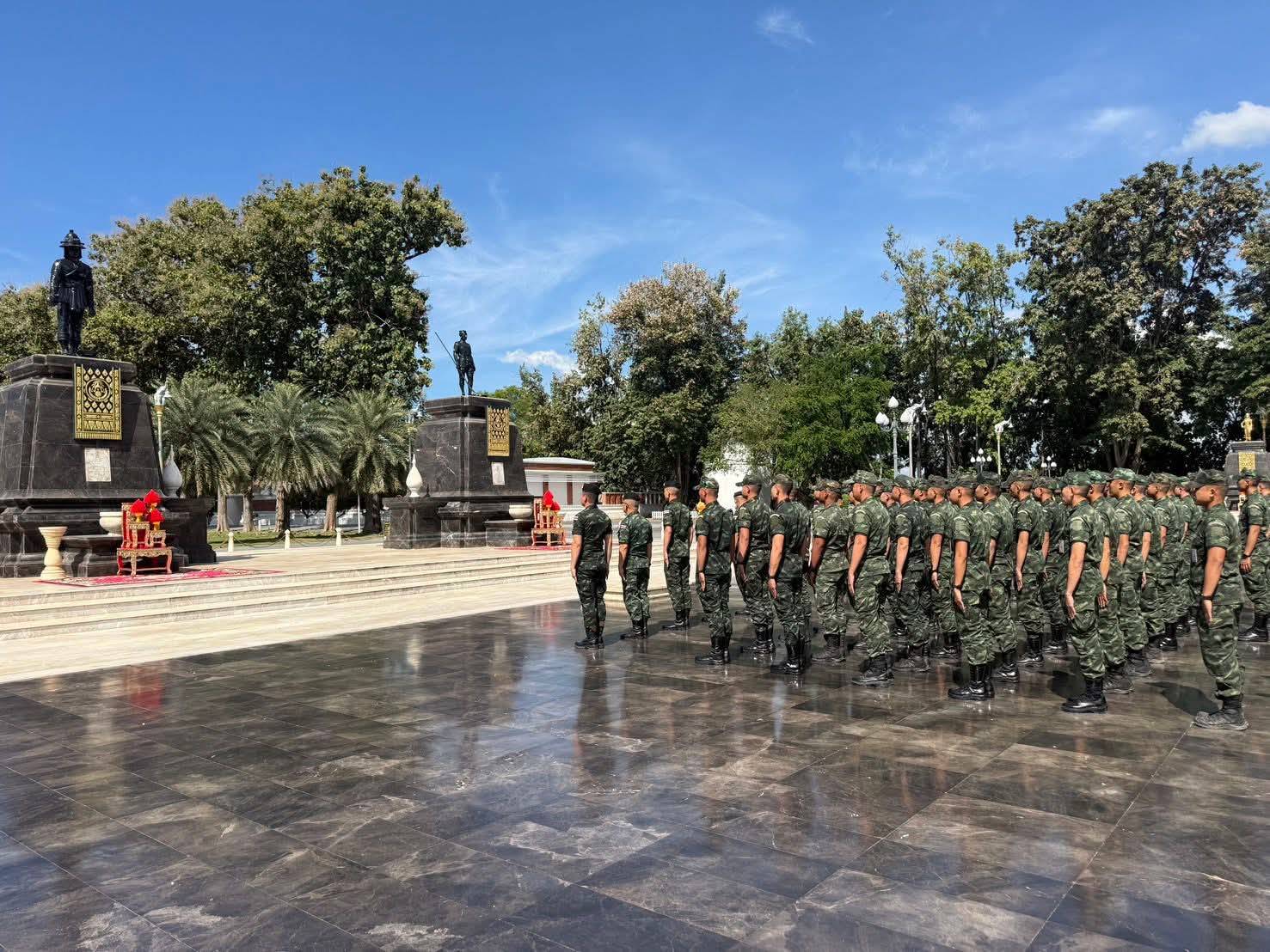 นนร.ชั้นปีที่ 5 ปฏิบัติหน้าที่ตามเหล่าที่ได้รับเลือกราชการ พื้นที่ ทภ.3