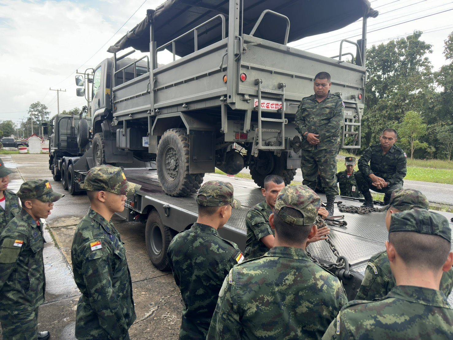 นนร.ชั้นปีที่ 5 ปฏิบัติหน้าที่ตามเหล่าที่ได้รับเลือกราชการ พื้นที่ ทภ.3