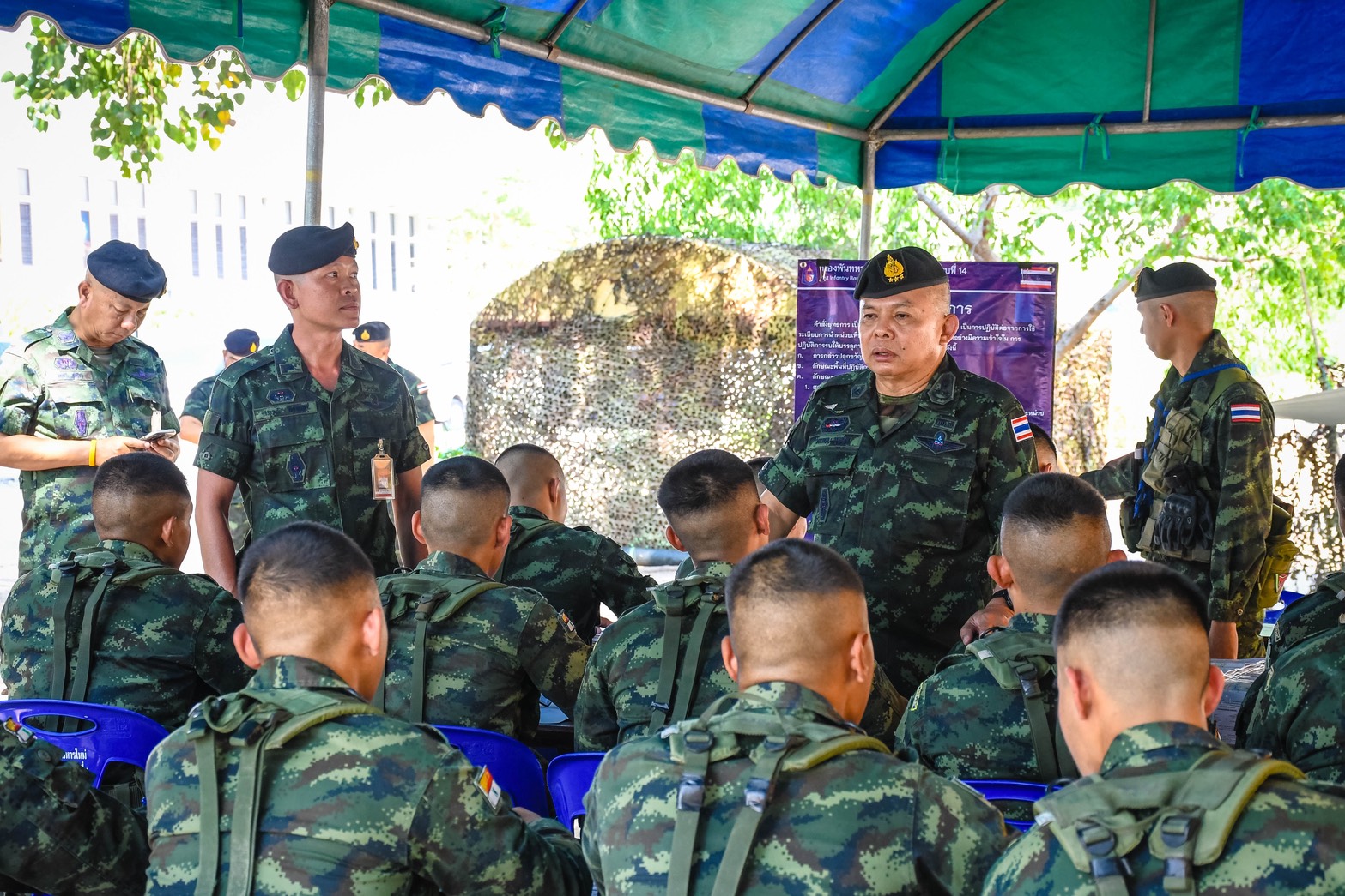 20 ก.พ. – 13 มี.ค. 69 /InfantryRiflePlatoonTacticsTraining 
นนร. ชั้นปีที่ 3 รุ่นที่ 75 ฝึกภาคสนาม วิชาการฝึกยุทธวิธีทหารราบระดับหมวด ทำการฝึกต่างๆดังนี้
1. การฝึกระเบียบการนำหน่วย
2. การฝึกการให้คำสั่งยุทธการของ ผบ.มว.
3. การฝึกการปฏิบัติในที่รวมพล
4. การฝึกการเคลื่อนที่เข้าปะทะ
5. การฝึกการเข้าที่รวมพล
6. การฝึกการเข้าตีกลางคืน
7. การฝึกเข้าตีเวลากลางวัน
8. การฝึกตั้งรับ
9. การฝึกการผลัดเปลี่ยนหน่วย 
10. การฝึกการลาดตระเวน/ตีโฉบฉวย
11. การฝึกการรบด้วยวิธีรุก/รับ