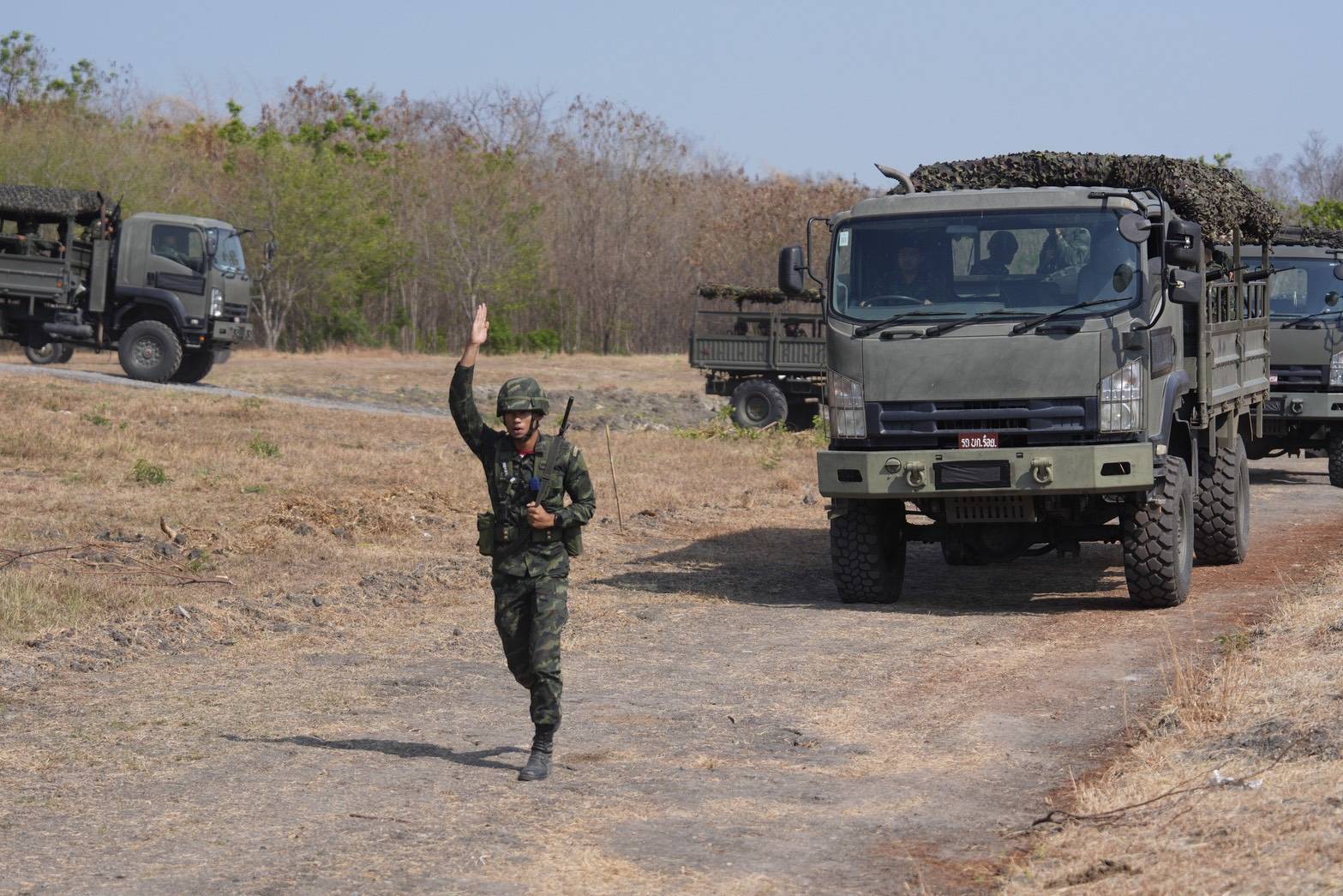 2 – 17 มี.ค. 69 /FieldArtilleryAndAirDefenseArtilleryTraining/
นนร.ชั้นปีที่ 2 รุ่นที่ 76 วิชาการฝึกปืนใหญ่สนาม และปืนใหญ่ต่อสู้อากาศยาน ทำการฝึกต่างๆดังนี้
1. การฝึกใช้อาวุธนำวิถีระดับต่ำ Star Streak                 .            
2. การฝึกการใช้อาวุธประจำกายในการป้องกันภัยทางอากาศ
3. การฝึกหน้าที่พลประจำปืน ปตอ. 40 มม. และการเล็งตาม
4. การฝึกการปฏิบัติงานของ  ศปภอ.พัน.ปตอ.
5. การฝึกการปฏิบัติงานของเรดาร์ LADDS
