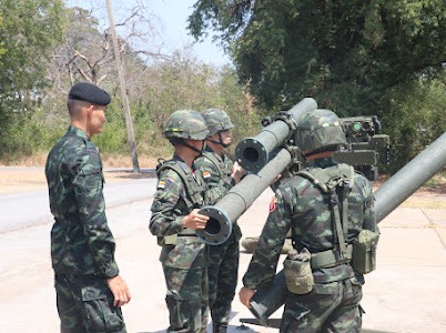 2 – 17 มี.ค. 69 /FieldArtilleryAndAirDefenseArtilleryTraining/
นนร.ชั้นปีที่ 2 รุ่นที่ 76 วิชาการฝึกปืนใหญ่สนาม และปืนใหญ่ต่อสู้อากาศยาน ทำการฝึกต่างๆดังนี้
1. การฝึกใช้อาวุธนำวิถีระดับต่ำ Star Streak                 .            
2. การฝึกการใช้อาวุธประจำกายในการป้องกันภัยทางอากาศ
3. การฝึกหน้าที่พลประจำปืน ปตอ. 40 มม. และการเล็งตาม
4. การฝึกการปฏิบัติงานของ  ศปภอ.พัน.ปตอ.
5. การฝึกการปฏิบัติงานของเรดาร์ LADDS
