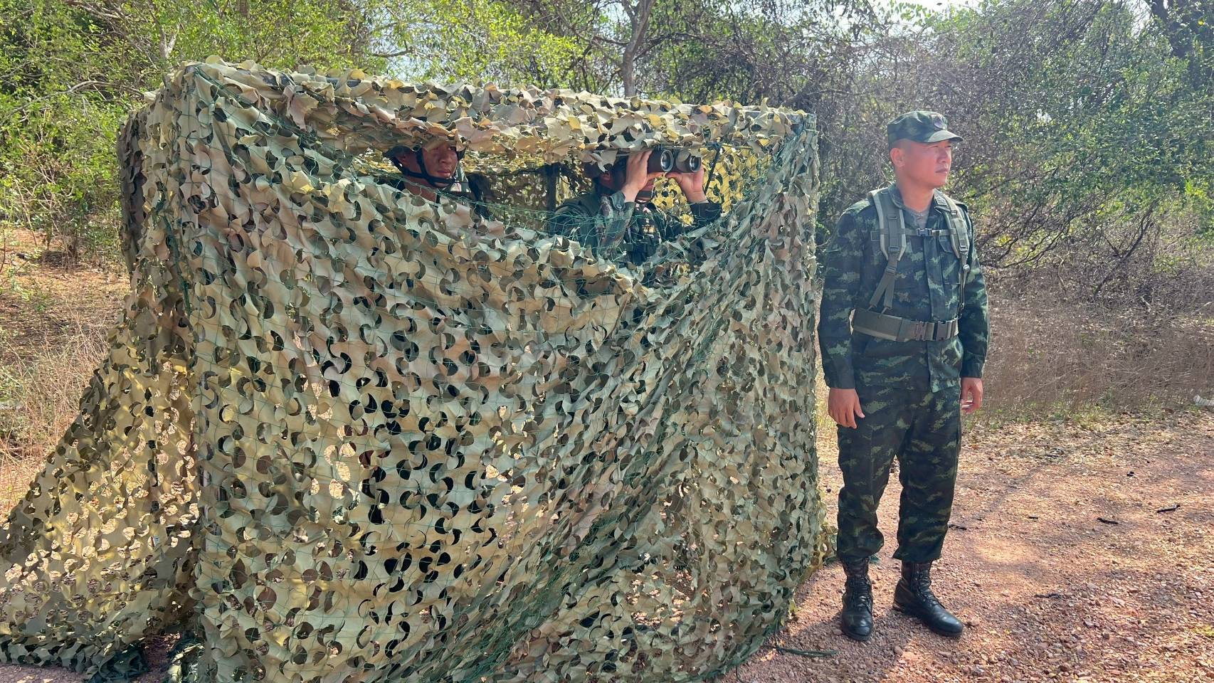 5 – 18 มี.ค. 69 /SoldierCombatSkillsAndTacticsTraining /
นนร.ชั้นปีที่ 1 รุ่นที่ 77 วิชาการฝึกบุคคลทำการรบและการฝึกทางยุทธวิธี  ทำการฝึกต่างๆดังนี้
1. การฝึกการเคลื่อนที่ 
2. การฝึกการสร้างที่มั่นรบ
3. การฝึกการตรวจการณ์, และการกะระยะ
4. การฝึกพื้นฐานชุดยิง-หมู่ปืนเล็ก
