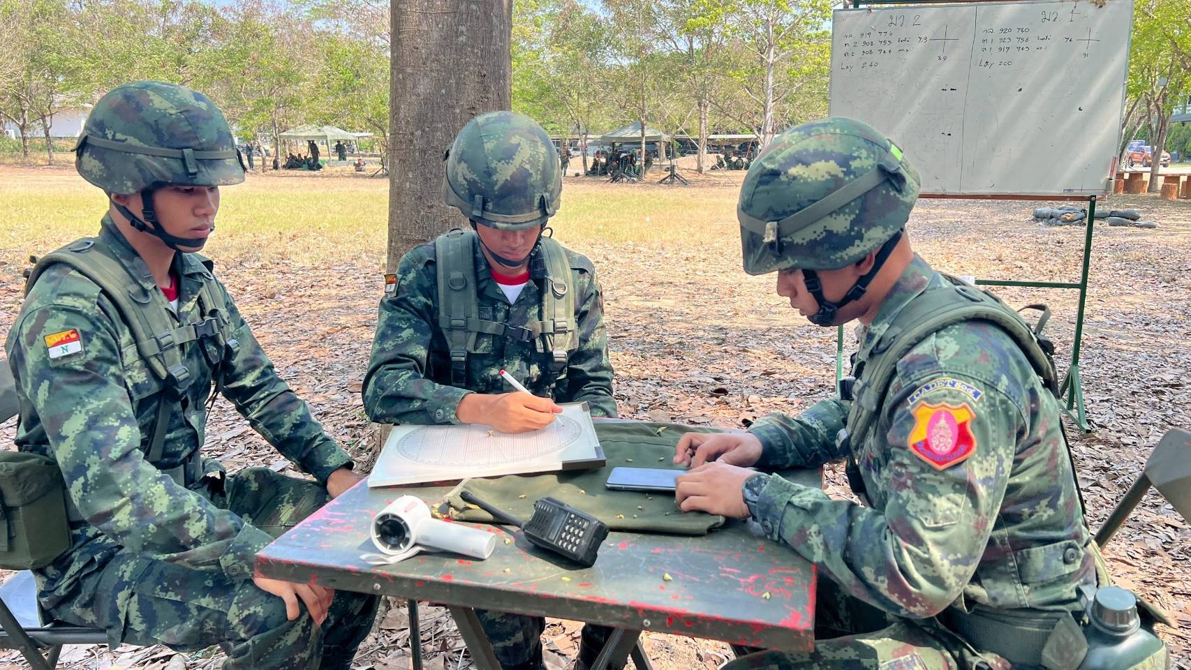 18 – 27 มี.ค. 69 /UnitWeaponSystemsAndFireControlTraining /
นนร.ชั้นปีที่ 2 รุ่นที่ 76 วิชาการฝึกยิงอาวุธประจำหน่วย หลักยิงและตรวจการณ์ ทำการฝึกต่างๆดังนี้
1. การฝึกหน้าที่พลประจำเครื่องยิงและการตั้งยิง ค.60 มม., ค.81 มม., ค.120 มม. และการฝึกทำหน้าที่ ผตน. 
2. การฝึกหน้าที่พลประจำปืน ปก.38, ปก.93 และการฝึกทำแผ่นจดระยะ ปก.
3. การฝึกเครื่องช่วยฝึกเทคโนโลยีสูง (Focuss-2) Application และ ส่วนยิง (ค.อัดลม) (เสริม ผตน.)
4. การยิงปืนด้วยกระสุนจริง ปก.38 และ ปก.93
5. การฝึกส่วนอำนวยการยิง, ผู้ตรวจการณ์หน้า และ ส่วนยิง (ค.อัดลม) (เสริม ผตน.)
6. การฝึกการสร้างสนามทุ่นระเบิดป้องกันตน
7. การฝึกการใช้บังกะโลตอปิโดเจาะช่องสนามทุ่นระเบิด
8. การฝึกการติดตั้งและรื้อถอนทุ่นระเบิดสังหารบุคคล M18A1 (เคลย์มอร์)