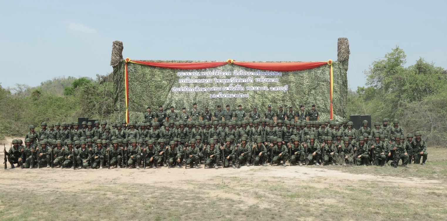 13 – 27 มี.ค. 69 /CavalyPlatoonTacticsTraining /
นนร.ชั้นปีที่ 3 รุ่นที่ 75 วิชาการฝึกทางยุทธวิธีทหารม้าระดับหมวด ทำการฝึกต่างๆดังนี้
1. การฝึกทางยุทธวิธีหมวดทหารม้ารถถัง 
2. การฝึกทางยุทธวิธีหมวดทหารม้าบรรทุกยานเกราะ 
3. การฝึกทางยุทธวิธีหมวดทหารม้าลาดตระเวน