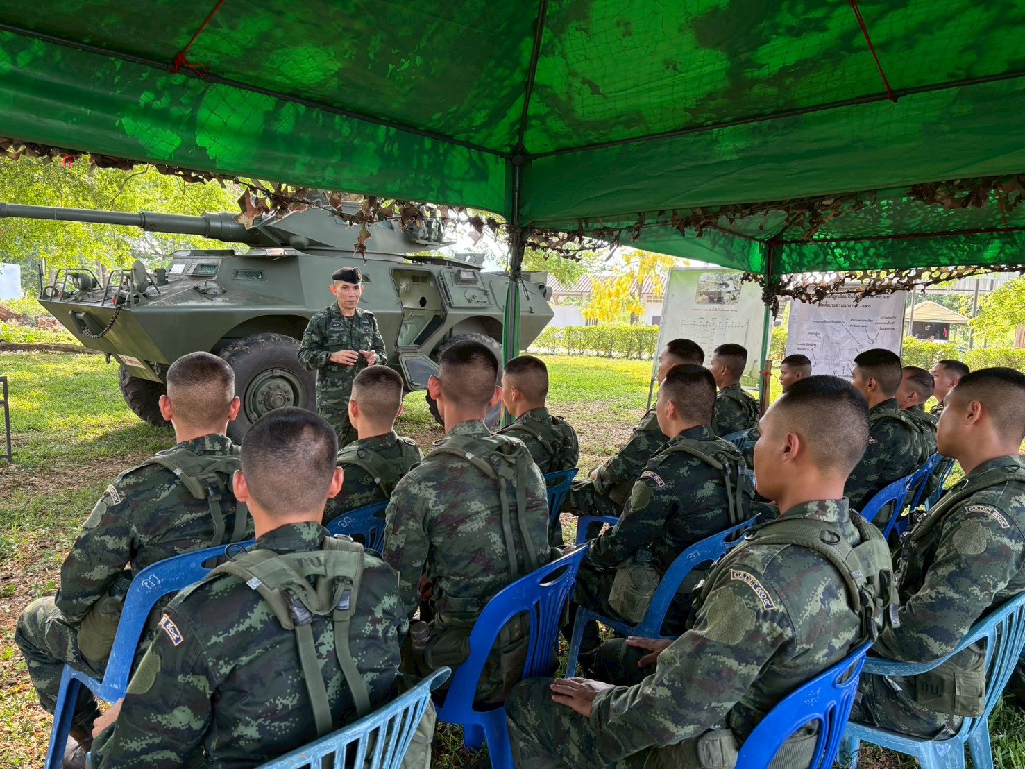 13 – 27 มี.ค. 69 /CavalyPlatoonTacticsTraining /
นนร.ชั้นปีที่ 3 รุ่นที่ 75 วิชาการฝึกทางยุทธวิธีทหารม้าระดับหมวด ทำการฝึกต่างๆดังนี้
1. การฝึกทางยุทธวิธีหมวดทหารม้ารถถัง 
2. การฝึกทางยุทธวิธีหมวดทหารม้าบรรทุกยานเกราะ 
3. การฝึกทางยุทธวิธีหมวดทหารม้าลาดตระเวน
