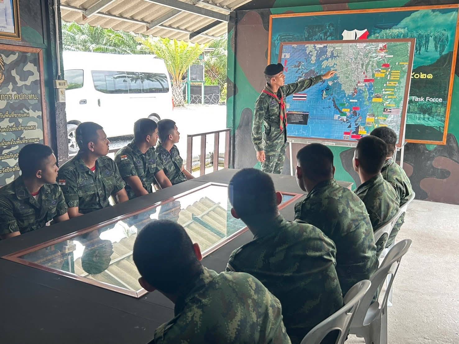 นนร.ชั้นปีที่ 5 ปฏิบัติหน้าที่ตามเหล่าที่ได้รับเลือกราชการ พื้นที่ ทภ.4