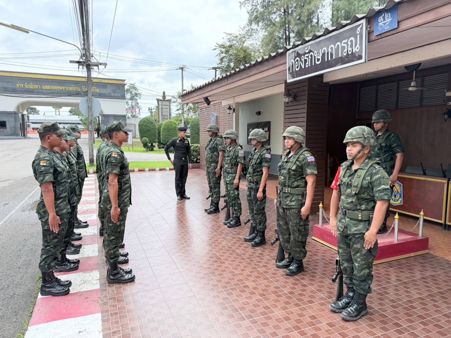 นนร.ชั้นปีที่ 5 ปฏิบัติหน้าที่ตามเหล่าที่ได้รับเลือกราชการ พื้นที่ ทภ.4