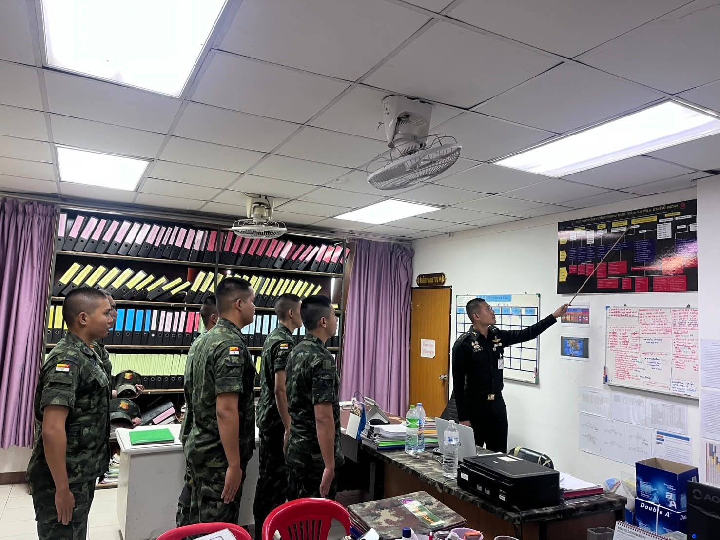 นนร.ชั้นปีที่ 5 ปฏิบัติหน้าที่ตามเหล่าที่ได้รับเลือกราชการ พื้นที่ ทภ.4