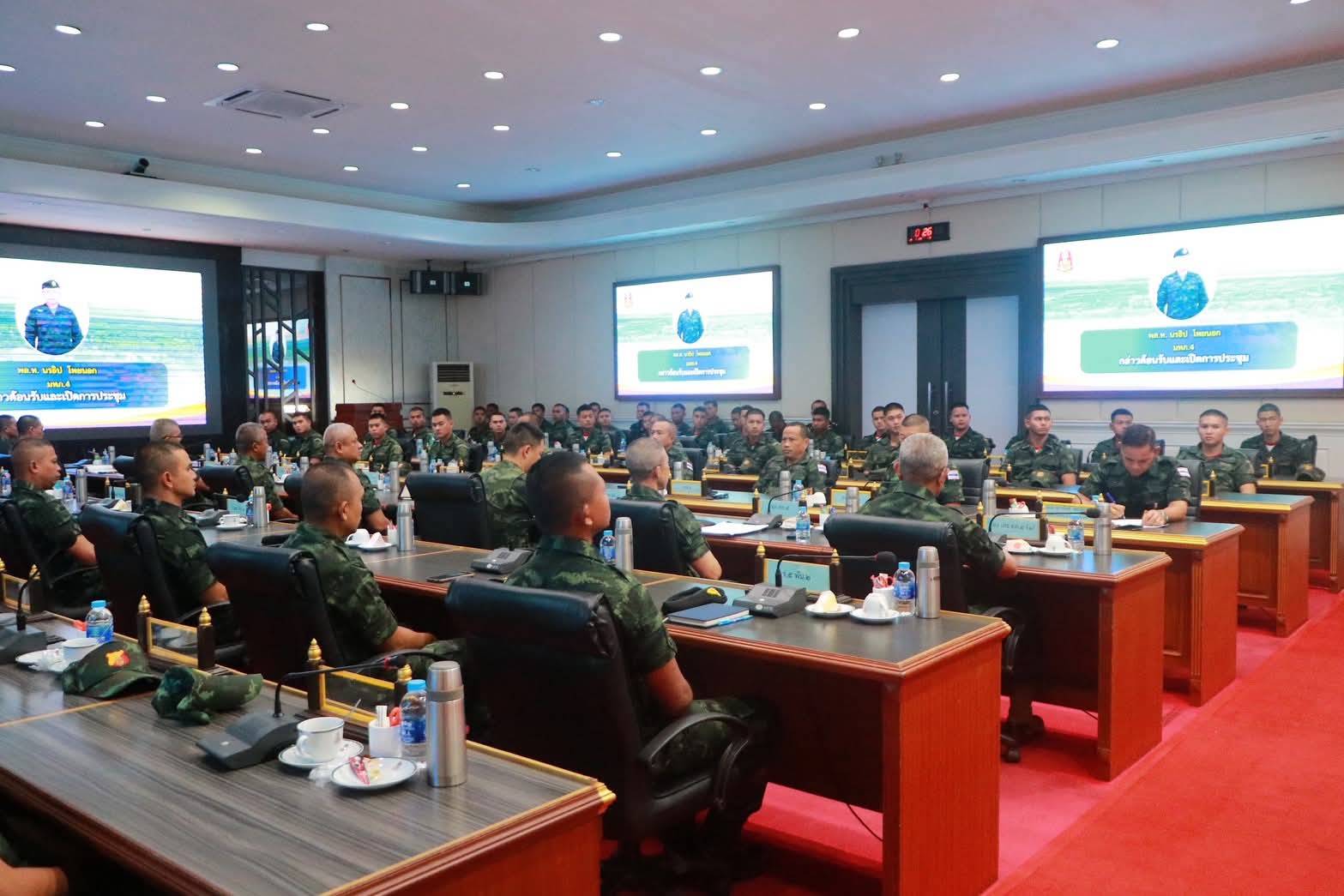 นนร.ชั้นปีที่ 5 ปฏิบัติหน้าที่ตามเหล่าที่ได้รับเลือกราชการ พื้นที่ ทภ.4