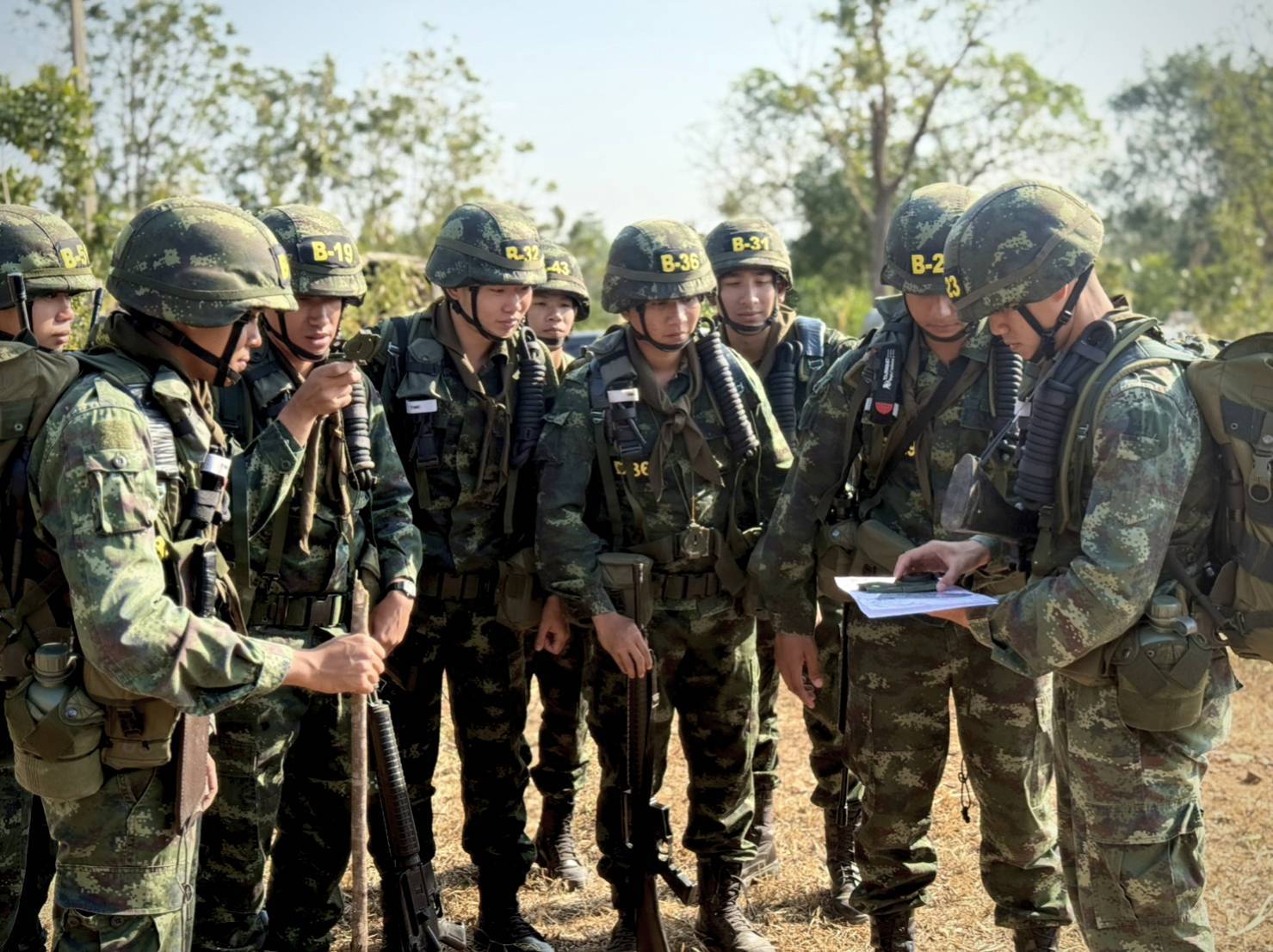 16 ม.ค. – 26 มี.ค. 69 /RangerCourse/
นนร.ชั้นปีที่ 4 รุ่นที่ 74 การฝึกหลักสูตรการรบแบบจู่โจม รุ่นที่ 143 (นนร.) ทำการฝึกตามรายภาค ดังนี้
1. ภาคที่ตั้ง/ป่าราบ 
2. ภาคการรบในสิ่งปลูกสร้าง 
3. ภาคป่าที่ลุ่ม 
4. ภาคป่าภูเขา 
5. เวลาเบ็ดเตล็ด