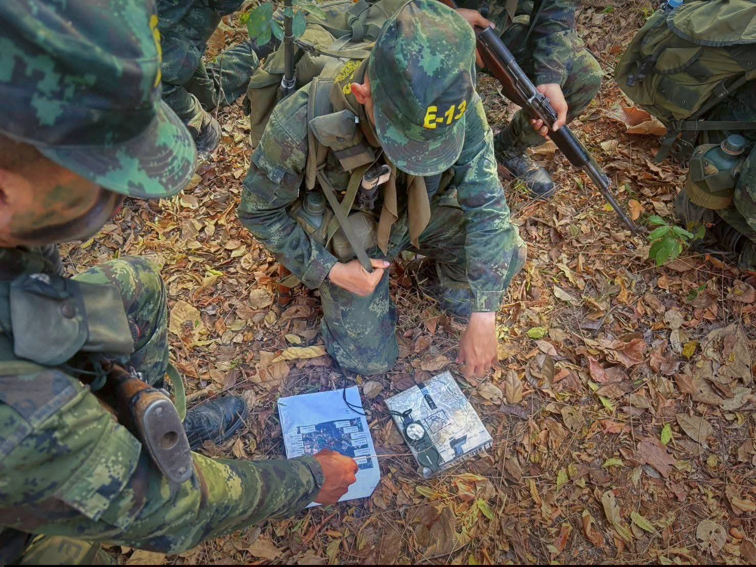 16 ม.ค. – 26 มี.ค. 69 /RangerCourse/
นนร.ชั้นปีที่ 4 รุ่นที่ 74 การฝึกหลักสูตรการรบแบบจู่โจม รุ่นที่ 143 (นนร.) ทำการฝึกตามรายภาค ดังนี้
1. ภาคที่ตั้ง/ป่าราบ 
2. ภาคการรบในสิ่งปลูกสร้าง 
3. ภาคป่าที่ลุ่ม 
4. ภาคป่าภูเขา 
5. เวลาเบ็ดเตล็ด