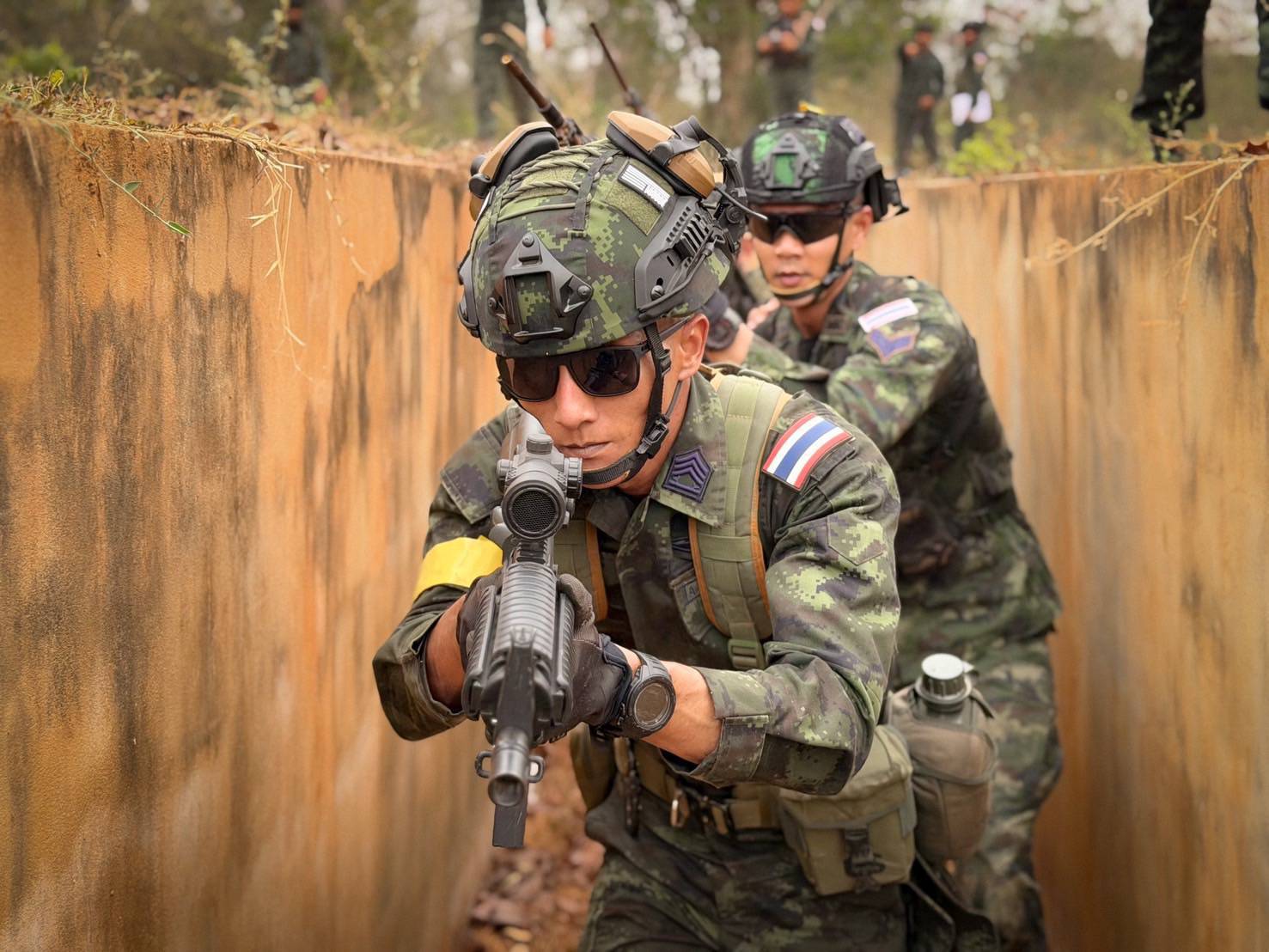 16 ม.ค. – 26 มี.ค. 69 /RangerCourse/
นนร.ชั้นปีที่ 4 รุ่นที่ 74 การฝึกหลักสูตรการรบแบบจู่โจม รุ่นที่ 143 (นนร.) ทำการฝึกตามรายภาค ดังนี้
1. ภาคที่ตั้ง/ป่าราบ 
2. ภาคการรบในสิ่งปลูกสร้าง 
3. ภาคป่าที่ลุ่ม 
4. ภาคป่าภูเขา 
5. เวลาเบ็ดเตล็ด