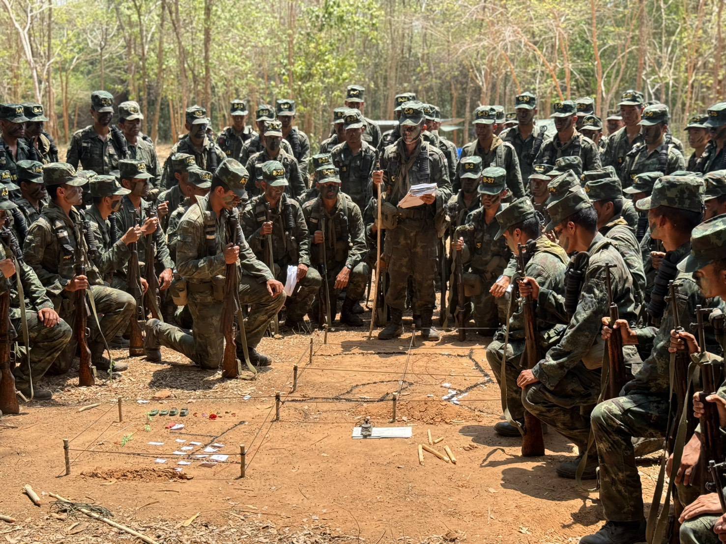 16 ม.ค. – 26 มี.ค. 69 /RangerCourse/
นนร.ชั้นปีที่ 4 รุ่นที่ 74 การฝึกหลักสูตรการรบแบบจู่โจม รุ่นที่ 143 (นนร.) ทำการฝึกตามรายภาค ดังนี้
1. ภาคที่ตั้ง/ป่าราบ 
2. ภาคการรบในสิ่งปลูกสร้าง 
3. ภาคป่าที่ลุ่ม 
4. ภาคป่าภูเขา 
5. เวลาเบ็ดเตล็ด