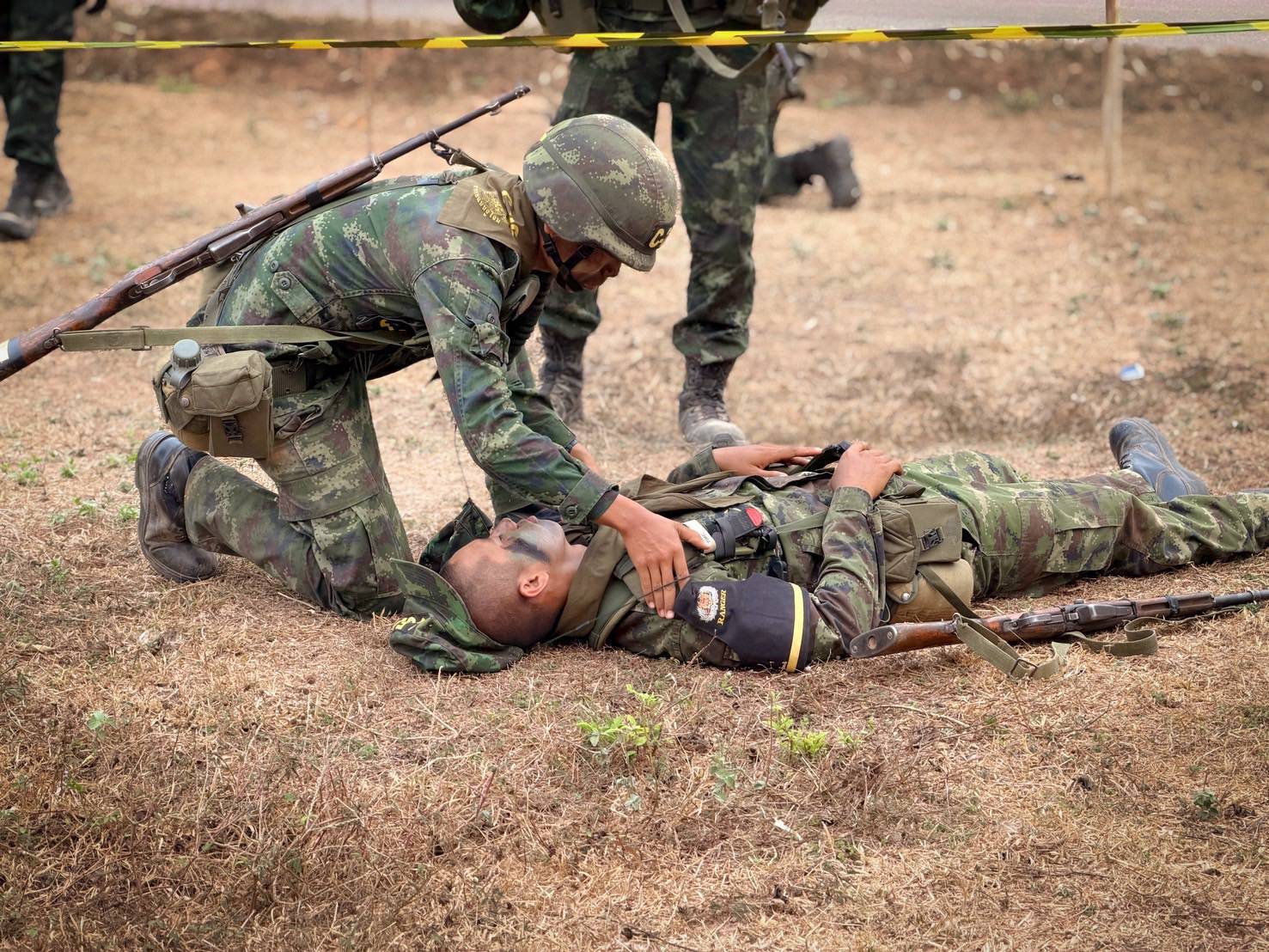 16 ม.ค. – 26 มี.ค. 69 /RangerCourse/
นนร.ชั้นปีที่ 4 รุ่นที่ 74 การฝึกหลักสูตรการรบแบบจู่โจม รุ่นที่ 143 (นนร.) ทำการฝึกตามรายภาค ดังนี้
1. ภาคที่ตั้ง/ป่าราบ 
2. ภาคการรบในสิ่งปลูกสร้าง 
3. ภาคป่าที่ลุ่ม 
4. ภาคป่าภูเขา 
5. เวลาเบ็ดเตล็ด