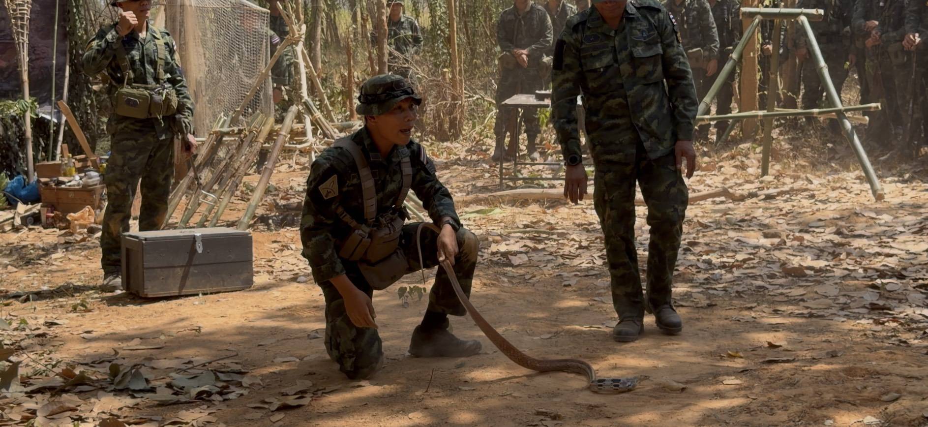 16 ม.ค. – 26 มี.ค. 69 /RangerCourse/
นนร.ชั้นปีที่ 4 รุ่นที่ 74 การฝึกหลักสูตรการรบแบบจู่โจม รุ่นที่ 143 (นนร.) ทำการฝึกตามรายภาค ดังนี้
1. ภาคที่ตั้ง/ป่าราบ 
2. ภาคการรบในสิ่งปลูกสร้าง 
3. ภาคป่าที่ลุ่ม 
4. ภาคป่าภูเขา 
5. เวลาเบ็ดเตล็ด