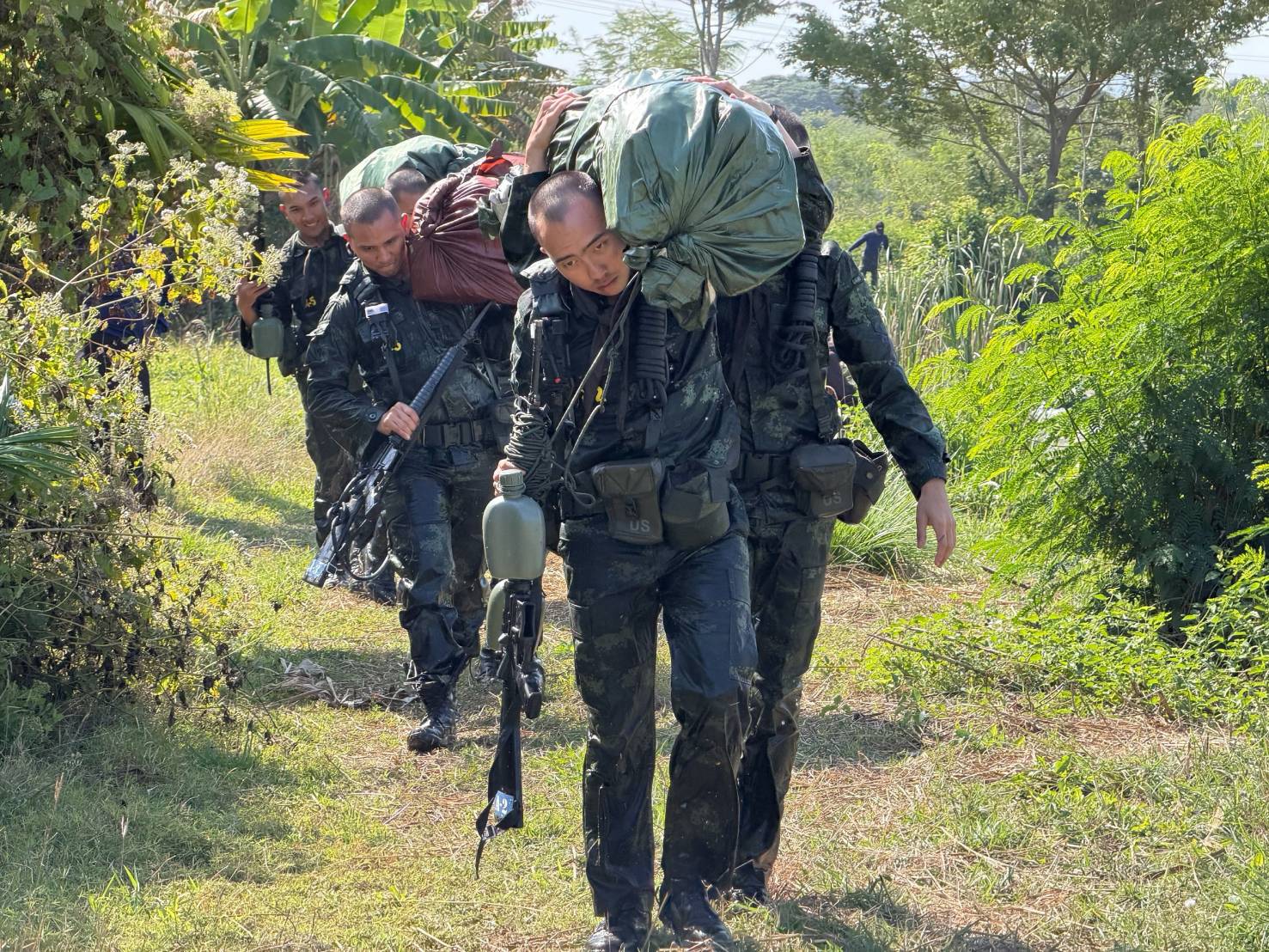 16 ม.ค. – 26 มี.ค. 69 /RangerCourse/
นนร.ชั้นปีที่ 4 รุ่นที่ 74 การฝึกหลักสูตรการรบแบบจู่โจม รุ่นที่ 143 (นนร.) ทำการฝึกตามรายภาค ดังนี้
1. ภาคที่ตั้ง/ป่าราบ 
2. ภาคการรบในสิ่งปลูกสร้าง 
3. ภาคป่าที่ลุ่ม 
4. ภาคป่าภูเขา 
5. เวลาเบ็ดเตล็ด