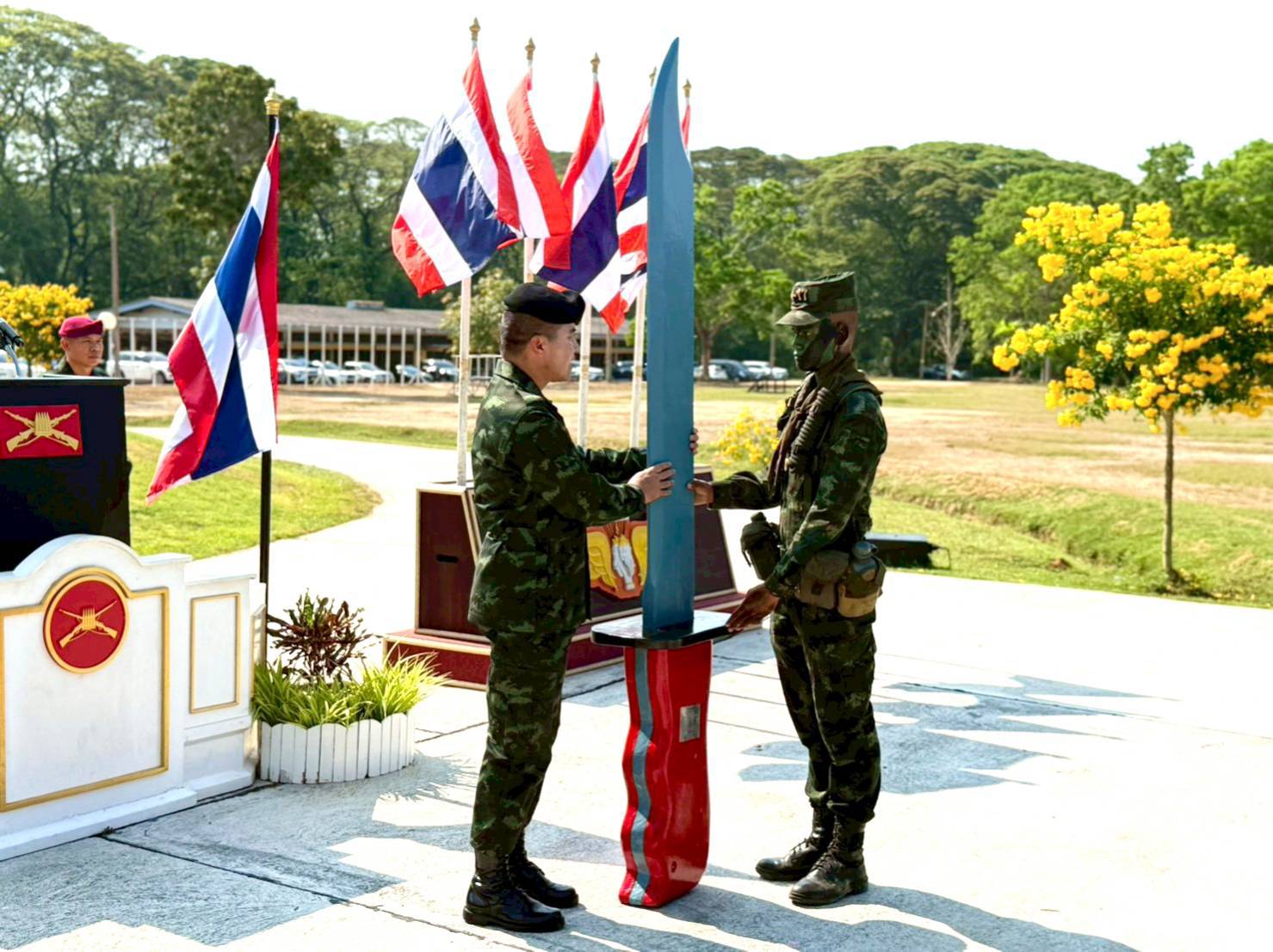 16 ม.ค. – 26 มี.ค. 69 /RangerCourse/
นนร.ชั้นปีที่ 4 รุ่นที่ 74 การฝึกหลักสูตรการรบแบบจู่โจม รุ่นที่ 143 (นนร.) ทำการฝึกตามรายภาค ดังนี้
1. ภาคที่ตั้ง/ป่าราบ 
2. ภาคการรบในสิ่งปลูกสร้าง 
3. ภาคป่าที่ลุ่ม 
4. ภาคป่าภูเขา 
5. เวลาเบ็ดเตล็ด