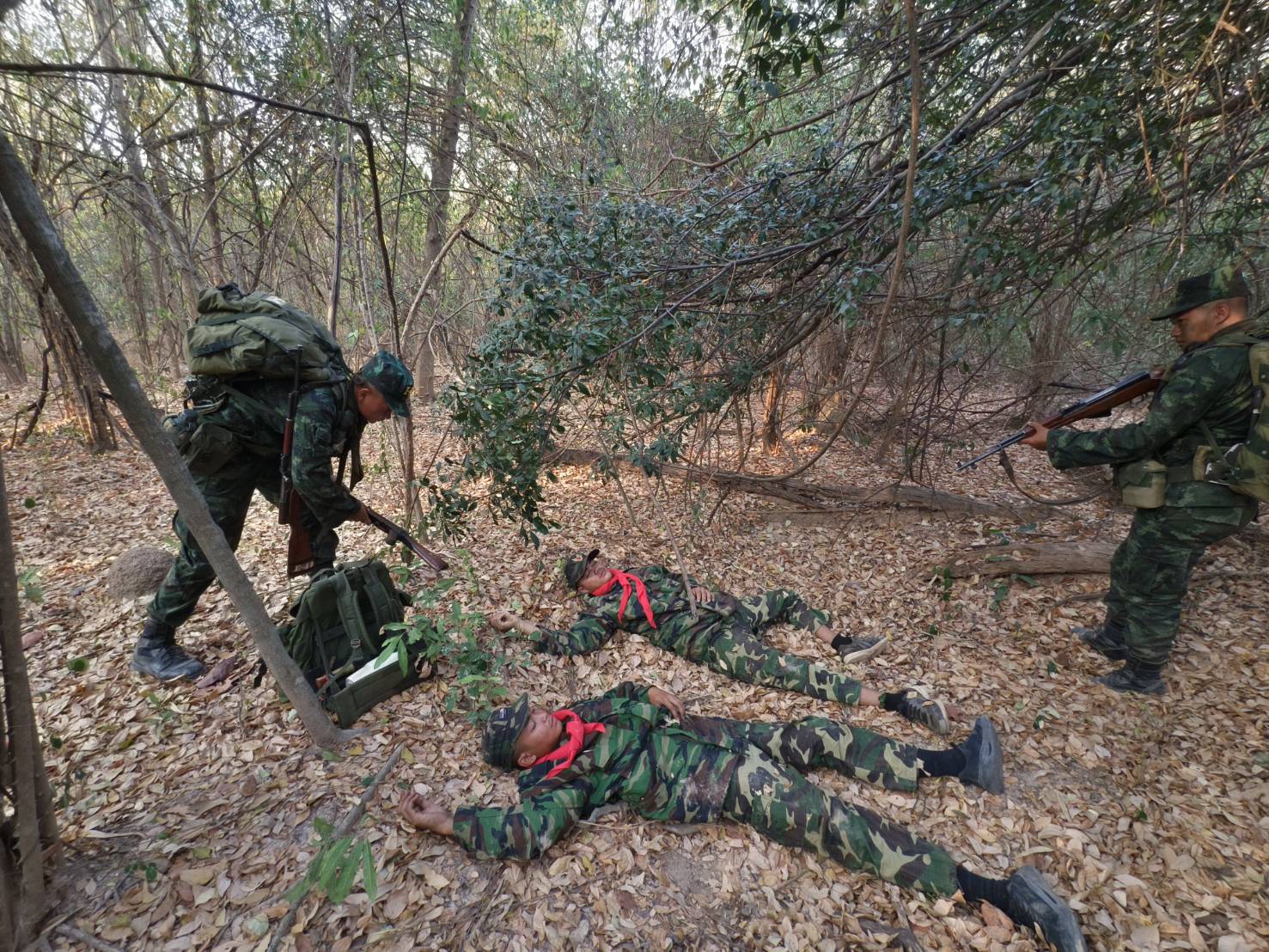 16 ม.ค. – 26 มี.ค. 69 /RangerCourse/
นนร.ชั้นปีที่ 4 รุ่นที่ 74 การฝึกหลักสูตรการรบแบบจู่โจม รุ่นที่ 143 (นนร.) ทำการฝึกตามรายภาค ดังนี้
1. ภาคที่ตั้ง/ป่าราบ 
2. ภาคการรบในสิ่งปลูกสร้าง 
3. ภาคป่าที่ลุ่ม 
4. ภาคป่าภูเขา 
5. เวลาเบ็ดเตล็ด