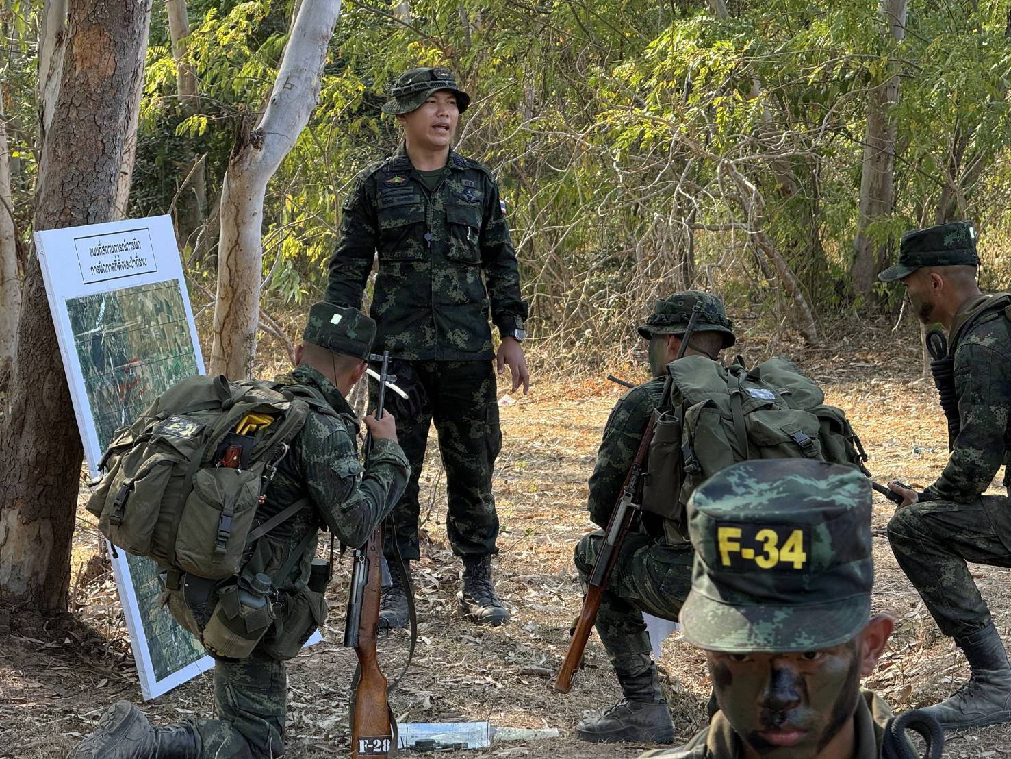 16 ม.ค. – 26 มี.ค. 69 /RangerCourse/
นนร.ชั้นปีที่ 4 รุ่นที่ 74 การฝึกหลักสูตรการรบแบบจู่โจม รุ่นที่ 143 (นนร.) ทำการฝึกตามรายภาค ดังนี้
1. ภาคที่ตั้ง/ป่าราบ 
2. ภาคการรบในสิ่งปลูกสร้าง 
3. ภาคป่าที่ลุ่ม 
4. ภาคป่าภูเขา 
5. เวลาเบ็ดเตล็ด