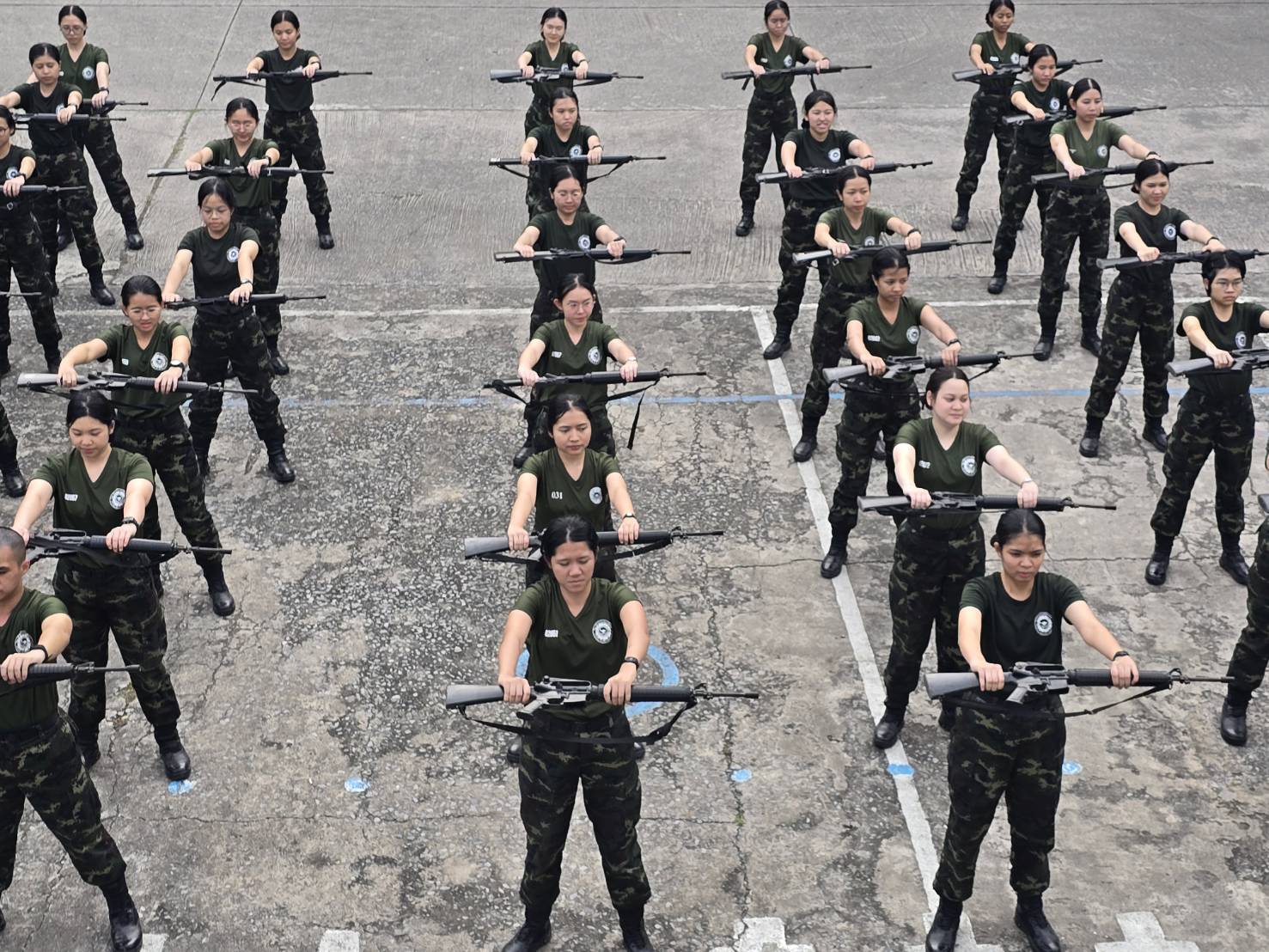 การฝึกอบรมหลักสูตร นรพ.ชั้นปีที่ 1 รุ่นที่ 62 ประจำปีการศึกษา 2568