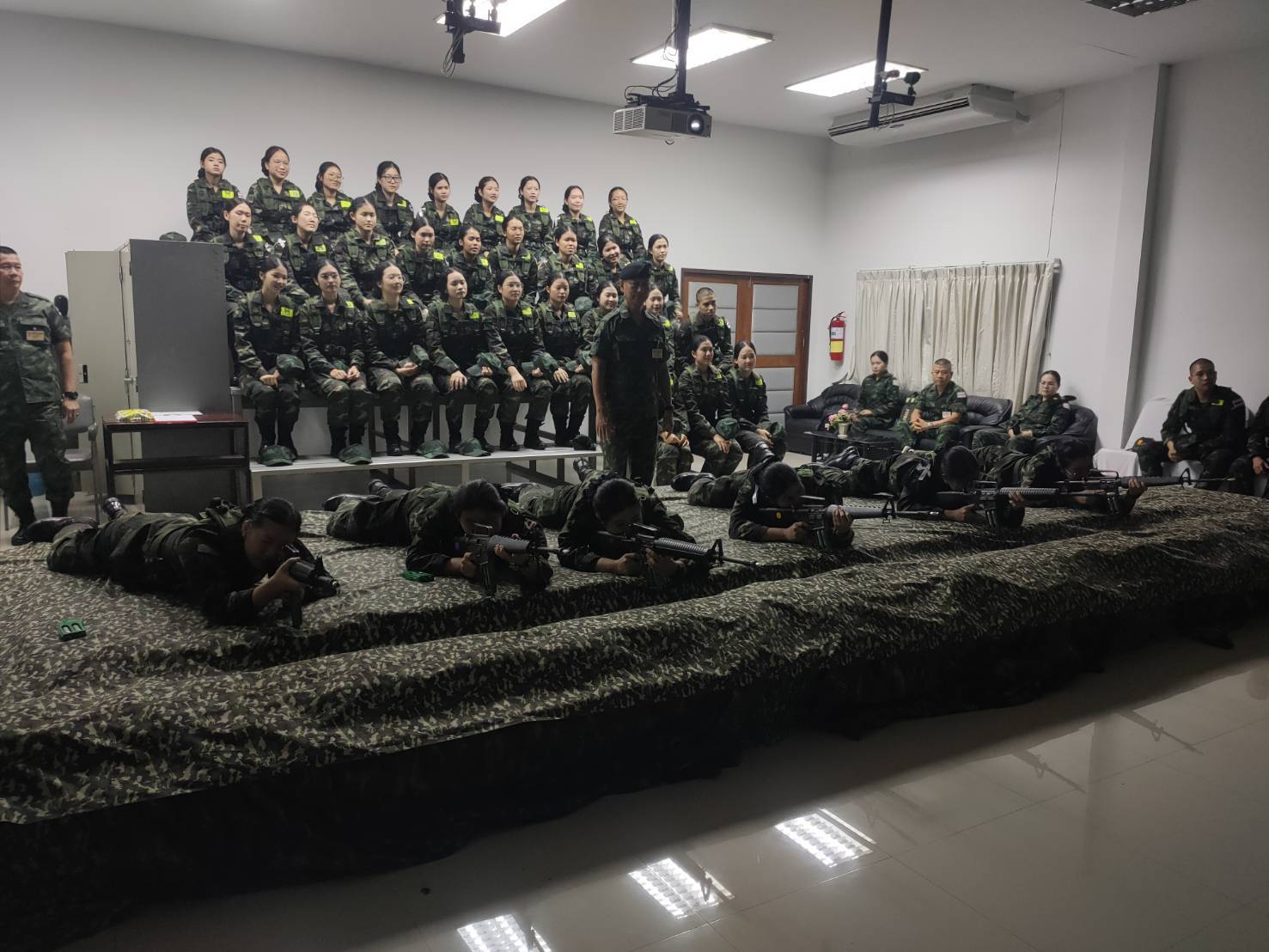 การฝึกอบรมหลักสูตร นรพ.ชั้นปีที่ 1 รุ่นที่ 62 ประจำปีการศึกษา 2568