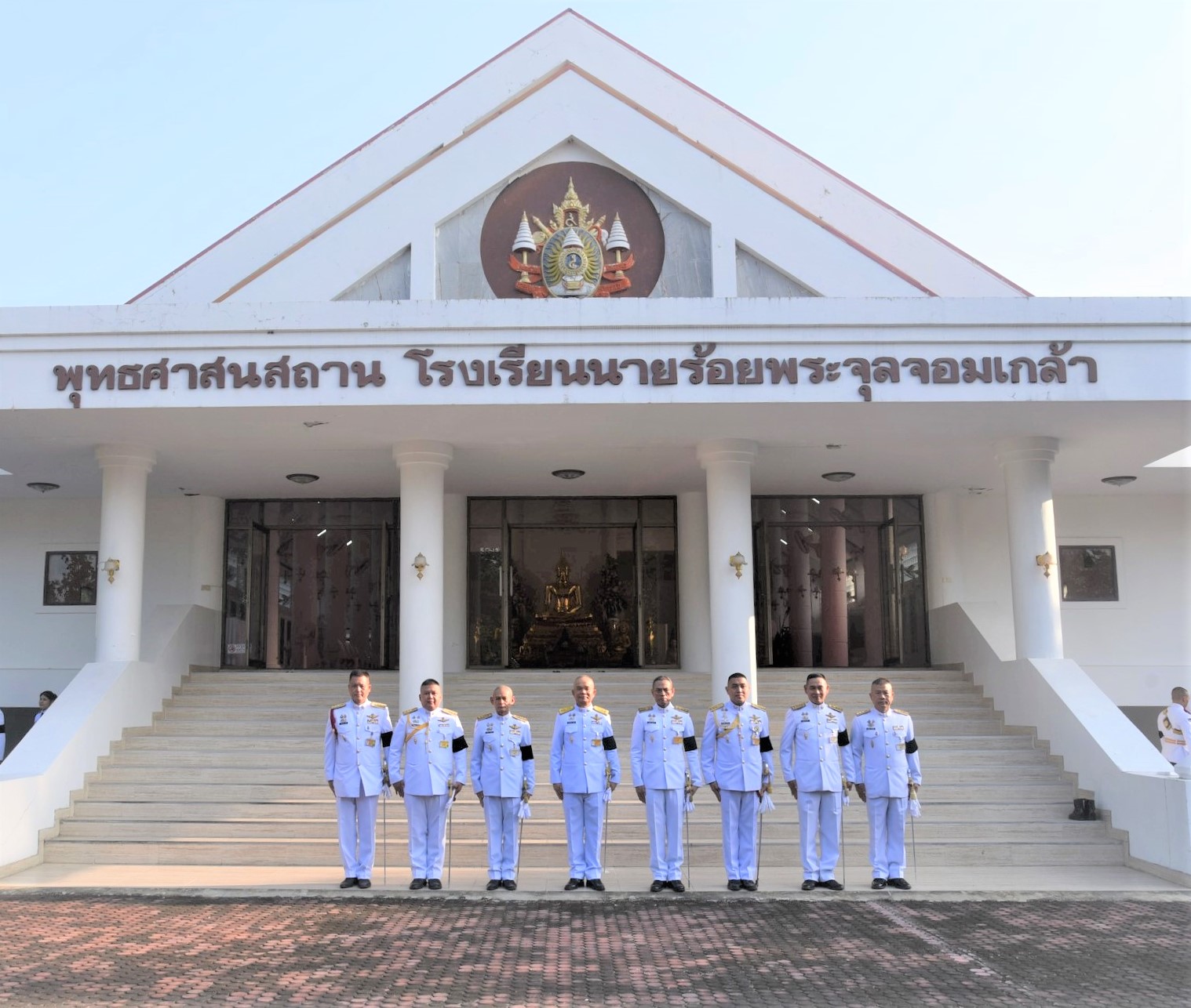 วันที่ 1 เม.ย. 69 /905MakeMeritHBD
กิจกรรมเฉลิมพระเกียรติ พลเอกหญิง สมเด็จพระกนิษฐาธิราชเจ้า กรมสมเด็จพระเทพรัตนราชสุดาฯ สยามบรมราชกุมารี เนื่องในโอกาสวันคล้ายวันพระราชสมภพ 2 เมษายน 2569
เมื่อ วันที่ 1 เม.ย. 69 เวลา 07.00 น. โรงเรียนนายร้อยพระจุลจอมเกล้า จัดกิจกรรมเฉลิมพระเกียรติ พลเอกหญิง สมเด็จพระกนิษฐาธิราชเจ้า กรมสมเด็จพระเทพรัตนราชสุดาฯ สยามบรมราชกุมารี โดยมีพิธีถวายพระพร ถวายราชสักการะ การเจริญพระพุทธมนต์ และทำบุญตักบาตรพระสงฆ์ ถวายเป็นพระราชกุศล เนื่องในโอกาสวันคล้ายวันพระราชสมภพ 2 เมษายน 2569 ณ พุทธศาสนสถาน รร.จปร.