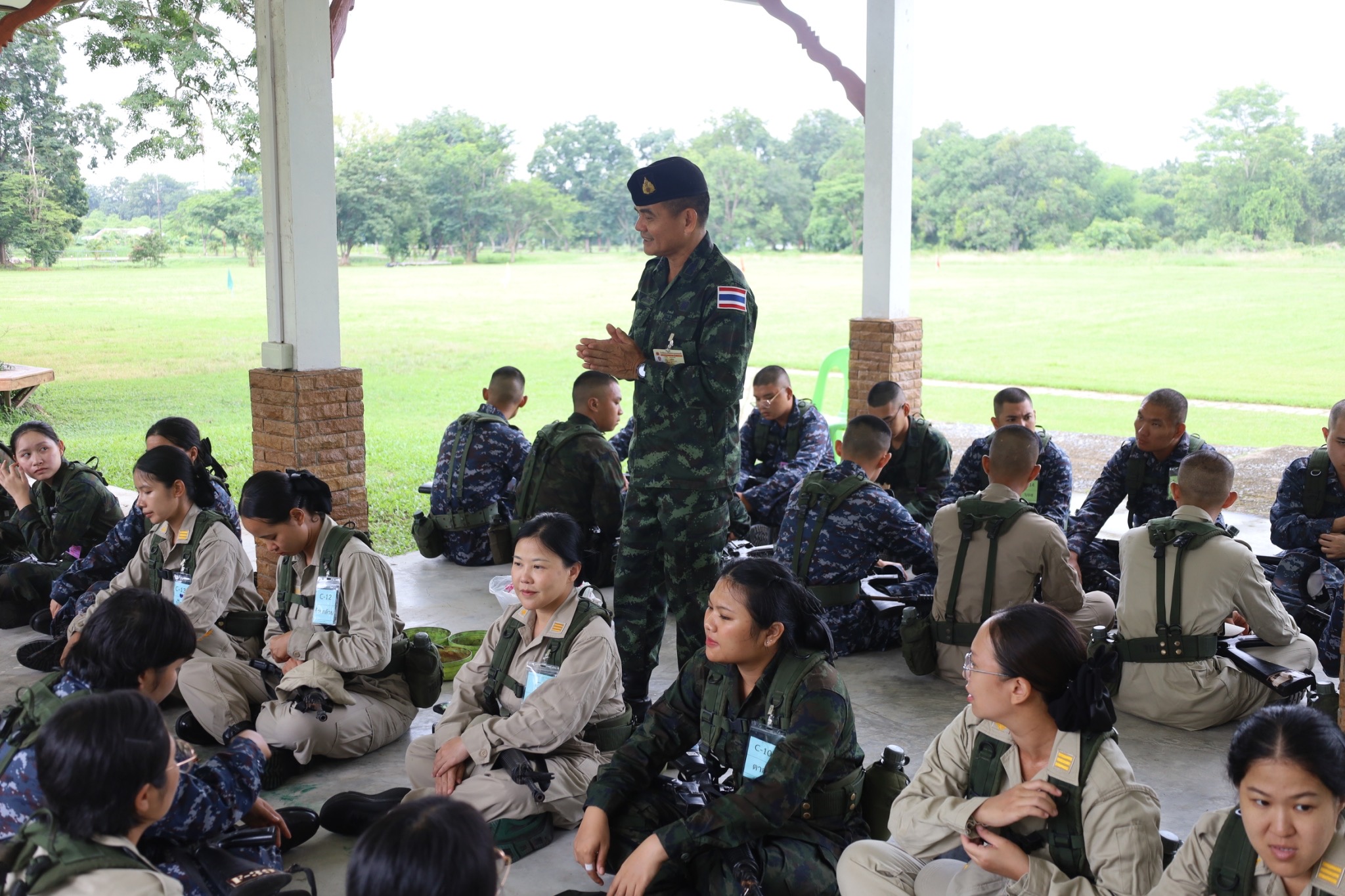 วันที่ 18 มิ.ย. - 28 มิ.ย. 69  /newCV-13-2569 /ส่วนวิชาทหาร โรงเรียนนายร้อยพระจุลจอมเกล้า ทำการฝึกหลักสูตรการฝึกอบรมข้าราชการบรรจุใหม่ชั้นสัญญาบัตรของสำนักงานปลัดกระทรวงกลาโหม รุ่น 13 ประจำปีงบประมาณ 2569 จำนวนทั้งสิ้น 6 สัปดาห์ ตั้งแต่ห้วงวันที่ 18 มิ.ย. - 28 มิ.ย. 69