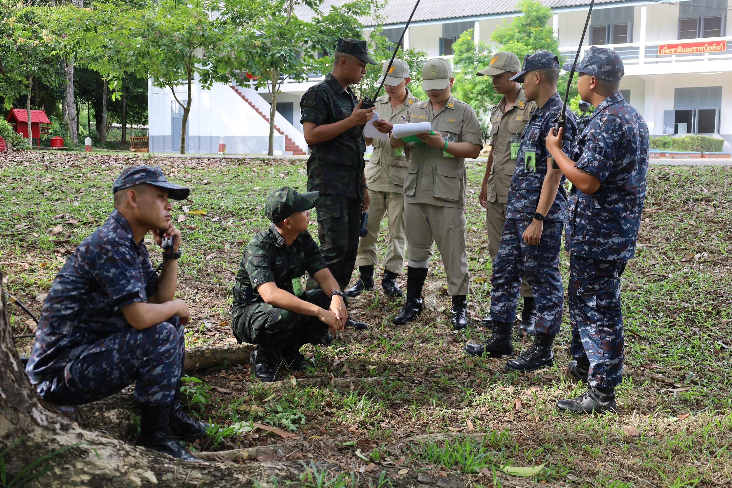 วันที่ 18 มิ.ย. - 28 มิ.ย. 69  /newCV-13-2569 /ส่วนวิชาทหาร โรงเรียนนายร้อยพระจุลจอมเกล้า ทำการฝึกหลักสูตรการฝึกอบรมข้าราชการบรรจุใหม่ชั้นสัญญาบัตรของสำนักงานปลัดกระทรวงกลาโหม รุ่น 13 ประจำปีงบประมาณ 2569 จำนวนทั้งสิ้น 6 สัปดาห์ ตั้งแต่ห้วงวันที่ 18 มิ.ย. - 28 มิ.ย. 69