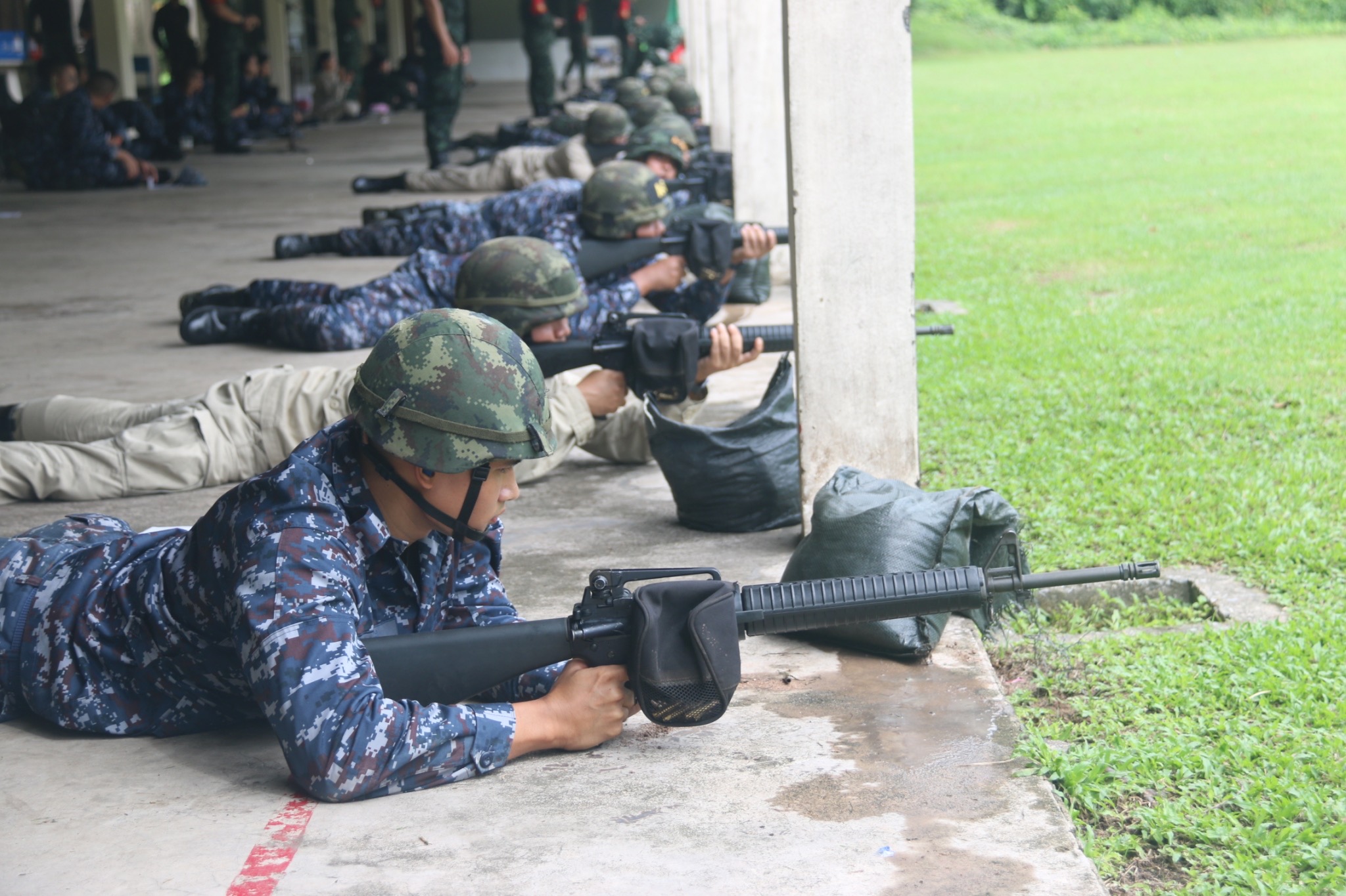 วันที่ 18 มิ.ย. - 28 มิ.ย. 69  /newCV-13-2569 /ส่วนวิชาทหาร โรงเรียนนายร้อยพระจุลจอมเกล้า ทำการฝึกหลักสูตรการฝึกอบรมข้าราชการบรรจุใหม่ชั้นสัญญาบัตรของสำนักงานปลัดกระทรวงกลาโหม รุ่น 13 ประจำปีงบประมาณ 2569 จำนวนทั้งสิ้น 6 สัปดาห์ ตั้งแต่ห้วงวันที่ 18 มิ.ย. - 28 มิ.ย. 69