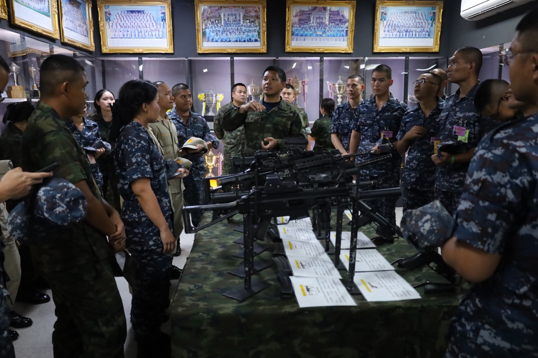 วันที่ 18 มิ.ย. - 28 มิ.ย. 69  /newCV-13-2569 /ส่วนวิชาทหาร โรงเรียนนายร้อยพระจุลจอมเกล้า ทำการฝึกหลักสูตรการฝึกอบรมข้าราชการบรรจุใหม่ชั้นสัญญาบัตรของสำนักงานปลัดกระทรวงกลาโหม รุ่น 13 ประจำปีงบประมาณ 2569 จำนวนทั้งสิ้น 6 สัปดาห์ ตั้งแต่ห้วงวันที่ 18 มิ.ย. - 28 มิ.ย. 69